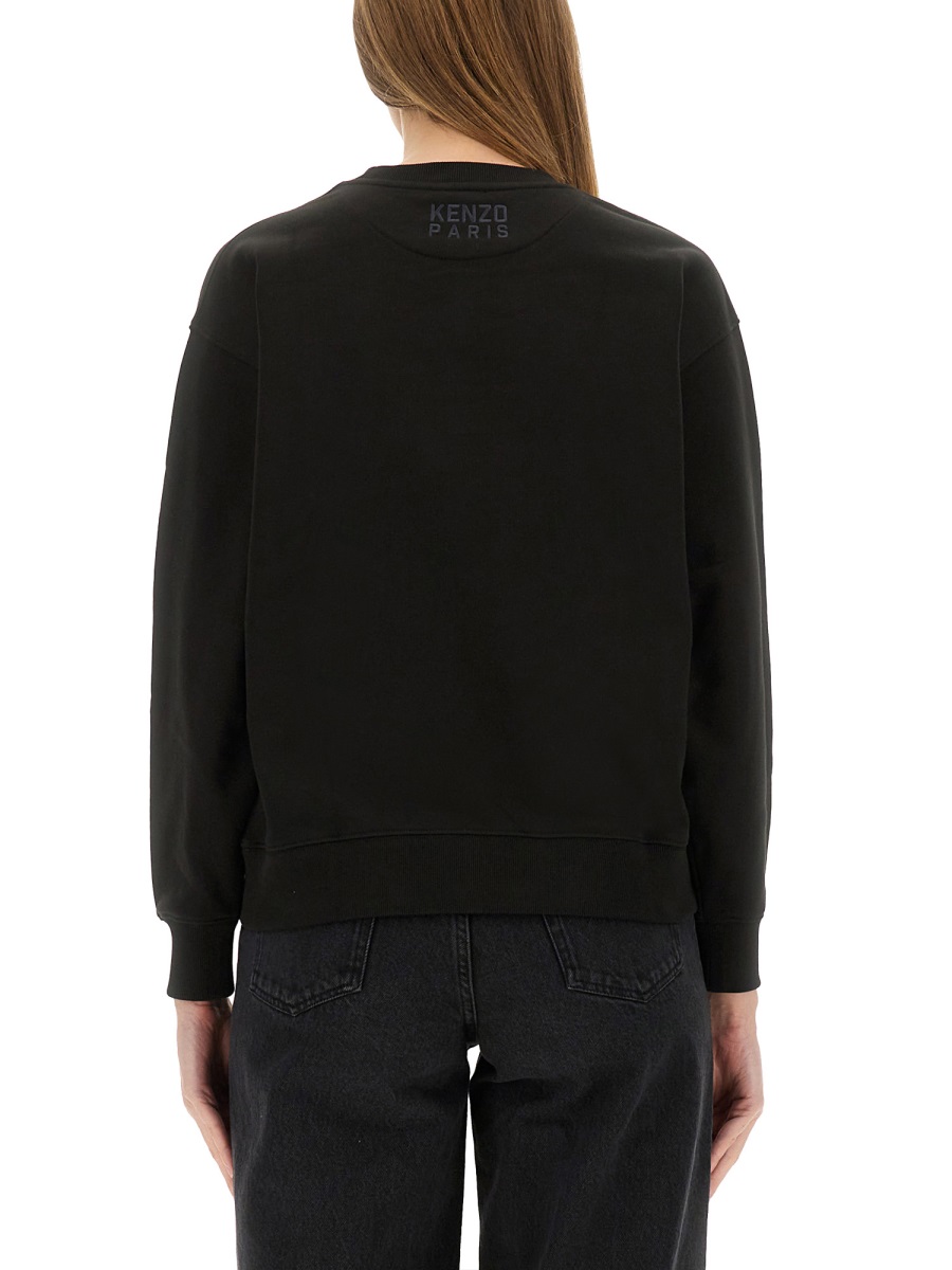 COTTON SWEATSHIRT WITH "HAPPY TIGER" PATCH FF62SW2524MF99J (KENZO / スウェット・フーディー ) | KENZO (ケンゾー)(2)