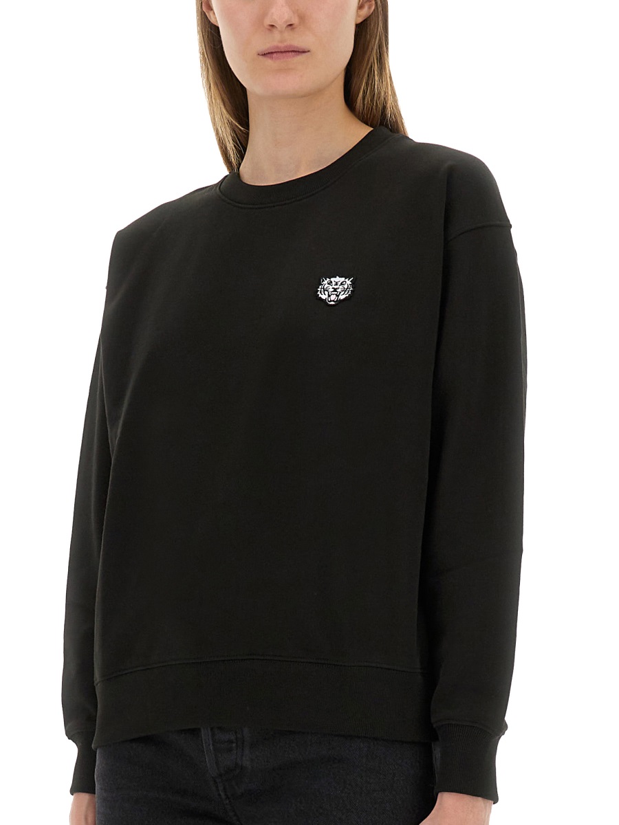 COTTON SWEATSHIRT WITH "HAPPY TIGER" PATCH FF62SW2524MF99J (KENZO / スウェット・フーディー ) | KENZO (ケンゾー)(3)
