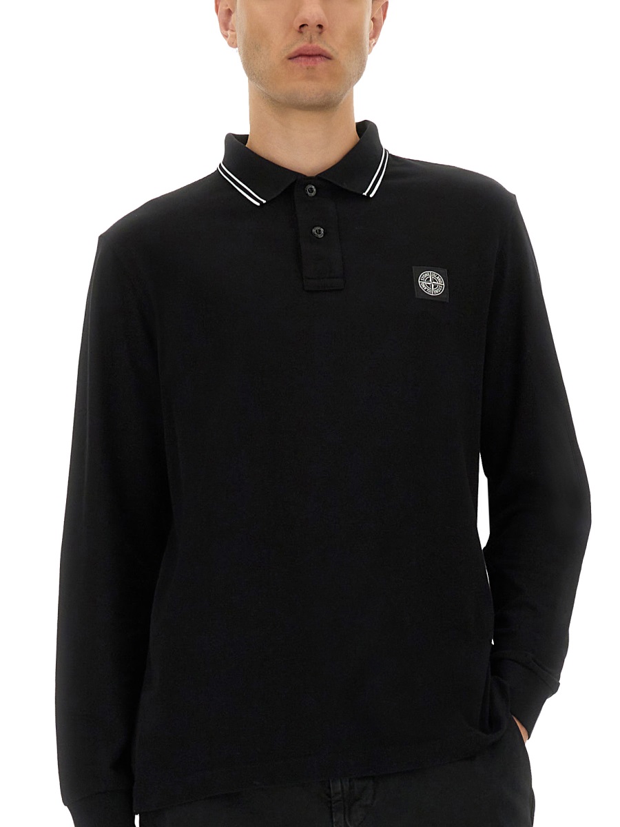 LONG-SLEEVED POLO SHIRT 2200006S0018V0029 (STONE ISLAND / ポロシャツ ) | STONE ISLAND (ストーンアイランド)(3)