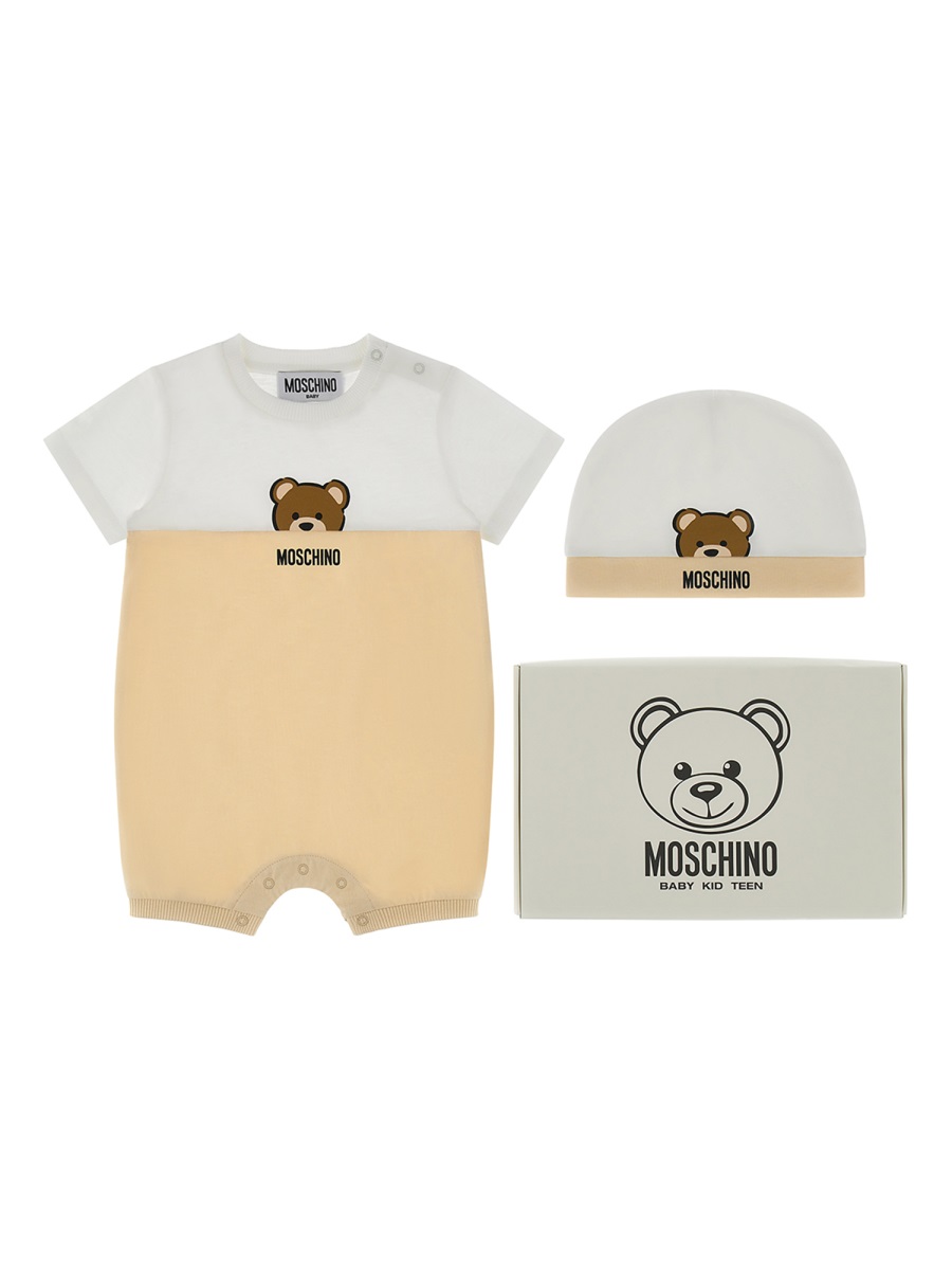 BODYSUIT SET WITH GAG AND HAT MUY07EBLAA2720404 (MOSCHINO / ワンピース・ドレス・オールインワン ) | MOSCHINO (モスキーノ)