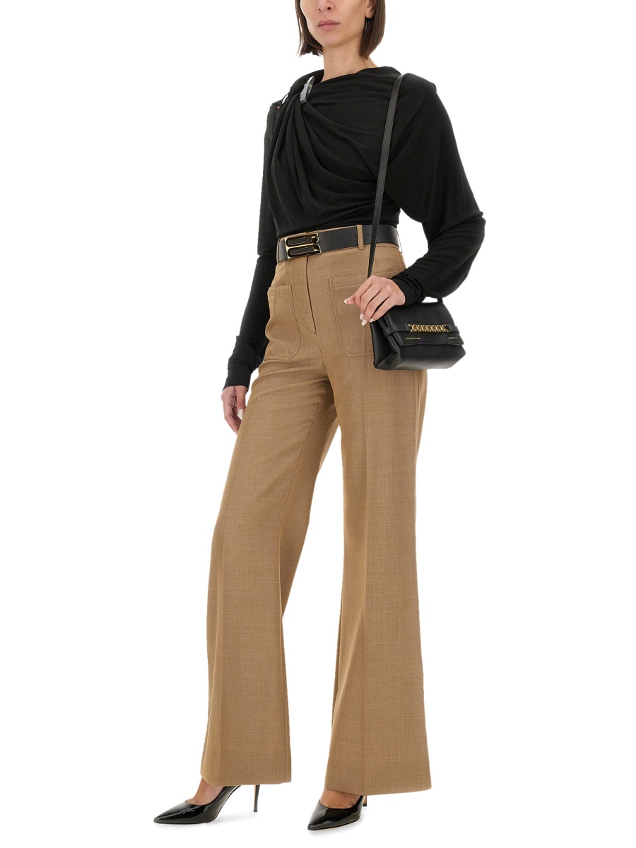 Tシャツ・カットソー Victoria Beckham SS25 DRAPED TOP (1125WTP006017A BLACK) DRAPED TOP (VICTORIA BECKHAM/Tシャツ・カットソー) | VICTORIA