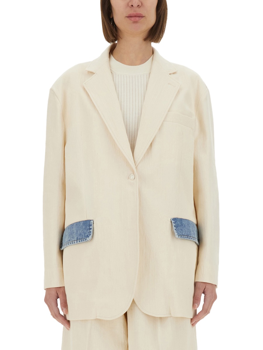 "URBAN" JACKET 050837171463 (MOSCHINO JEANS / ブレザー・ジャケット ) | MOSCHINO JEANS (モスキーノ ジーンズ)