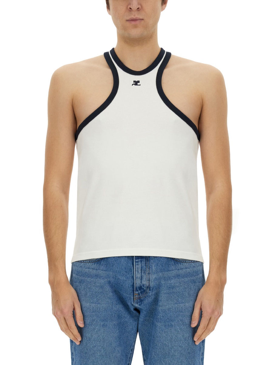 TOP "SCUBA" 125JDE095JS02030083 (Courrèges / タンクトップ・キャミソール ) | Courrèges (クレージュ)