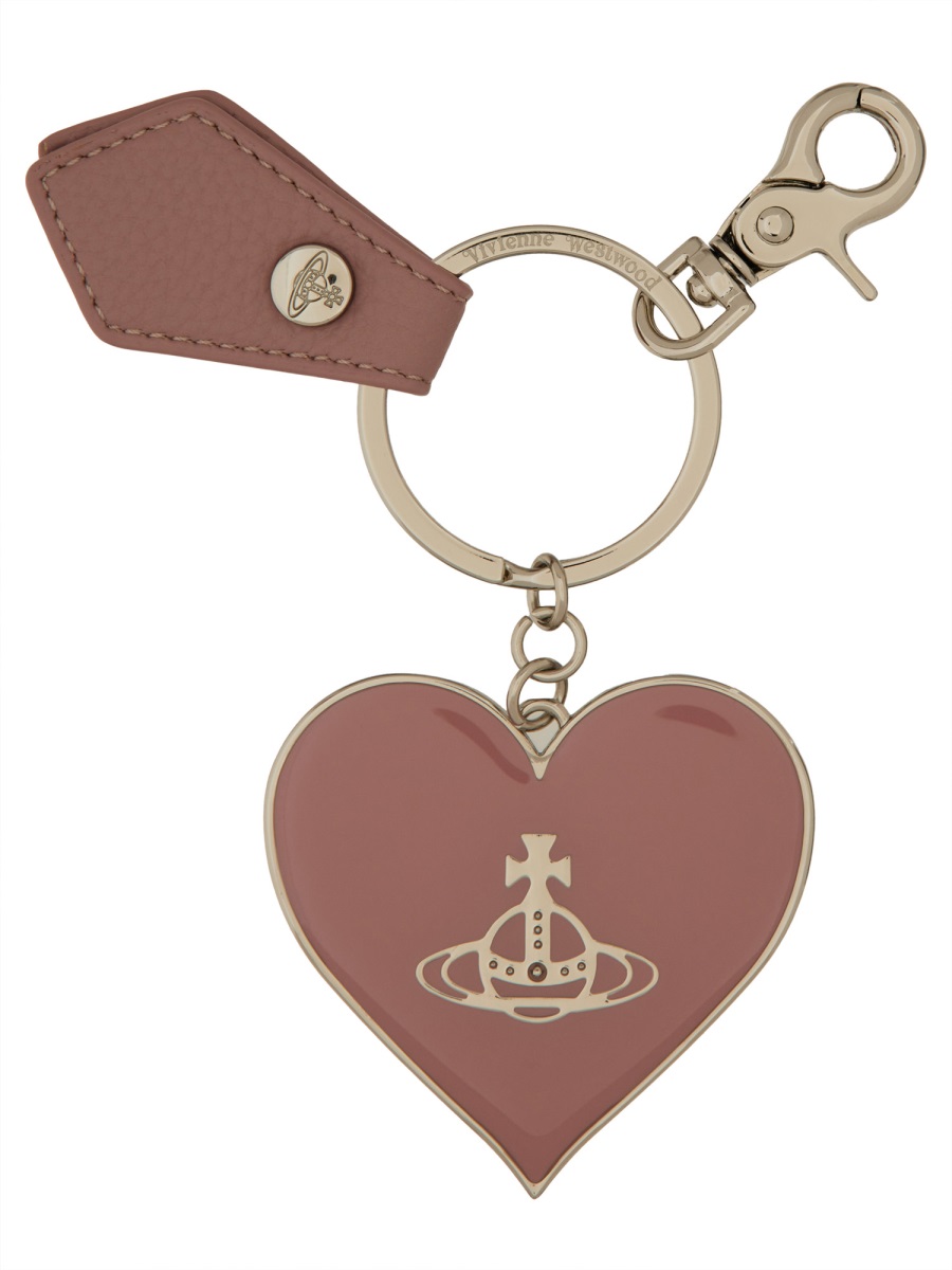 キーホルダー・キーリング Vivienne Westwood PORTACHIAVE \"MIRROR HEART\" PORTACHIAVE 
