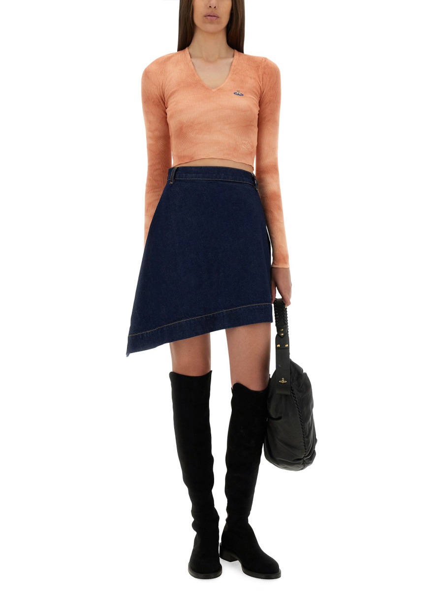 "BEA CROPPED" TOP 1803004WY003KH404 (Vivienne Westwood / Tシャツ・カットソー ) | Vivienne Westwood (ヴィヴィアン・ウェストウッド)(1)