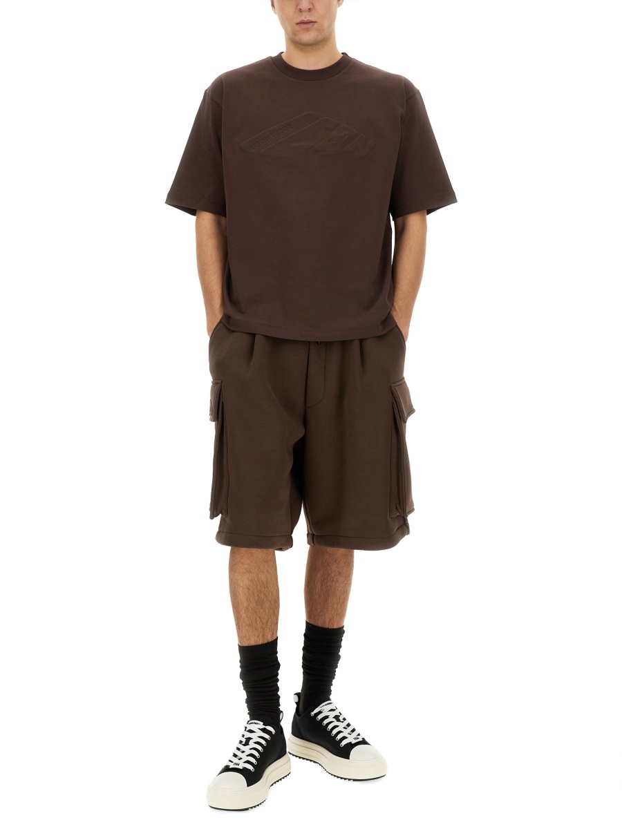 "ICON NEW GENERATION" T-SHIRT S79GC0105D20033144 (Dsquared2 / Tシャツ・カットソー ) | Dsquared2 (ディースクエアード)(1)