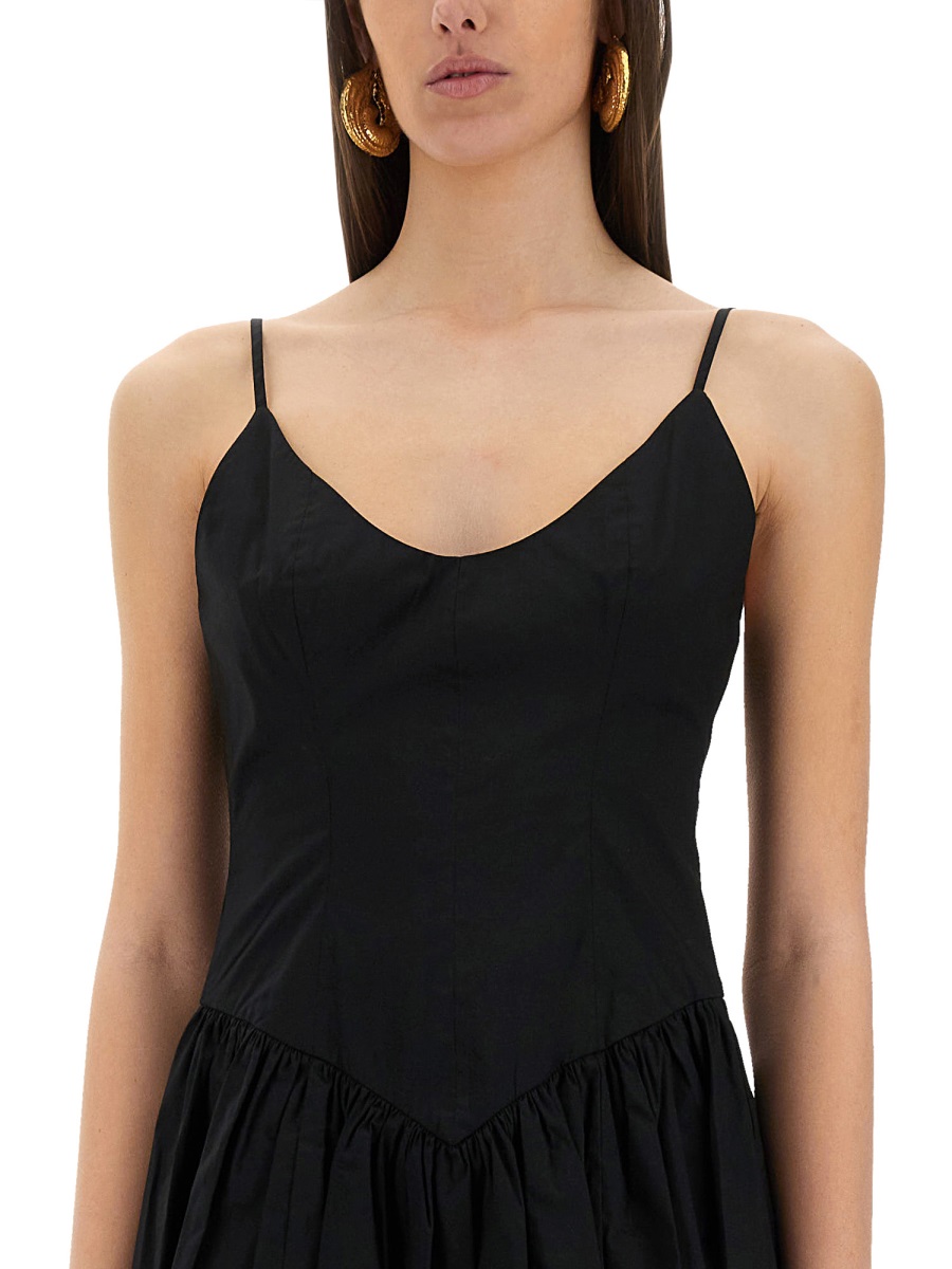 MINI DRESS "DENA" R24S2220POBLK (STAUD / ワンピース・ドレス・オールインワン ) | STAUD (スタウド)(3)