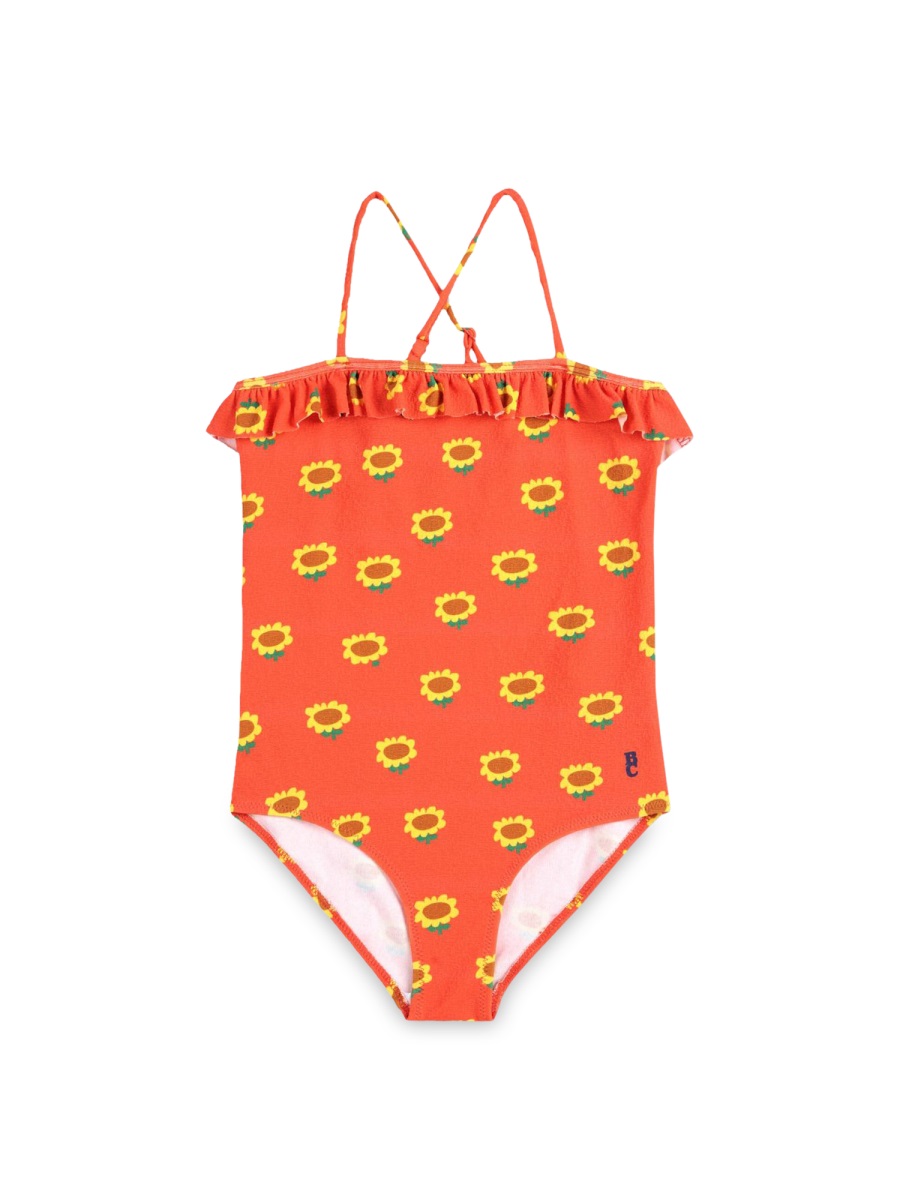 GIRL INTEROPERABILITY COSTUME WITH SUNFLOWERS ALL OVER B125AC114K611 (BOBO CHOSES / スイムウェア ) | BOBO CHOSES (ボボショーズ)