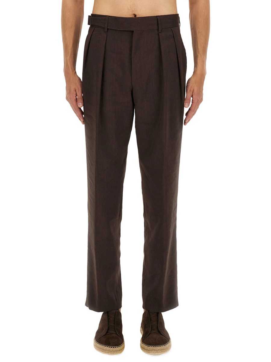 LINEN "PORT" PANTS 50539522102707203 (HUGO BOSS / パンツ ) | HUGO BOSS (ヒューゴボス)