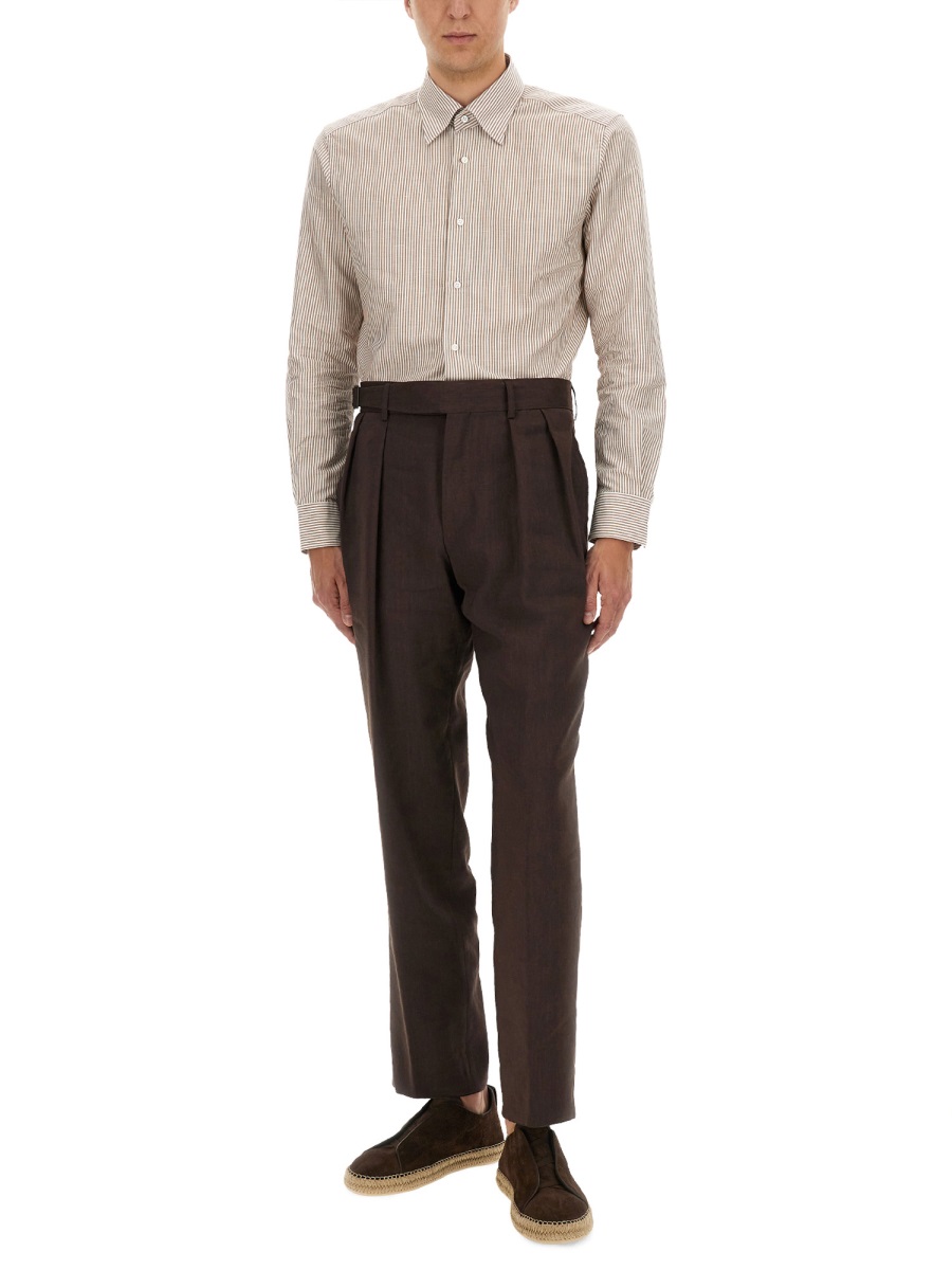 LINEN "PORT" PANTS 50539522102707203 (HUGO BOSS / パンツ ) | HUGO BOSS (ヒューゴボス)(1)