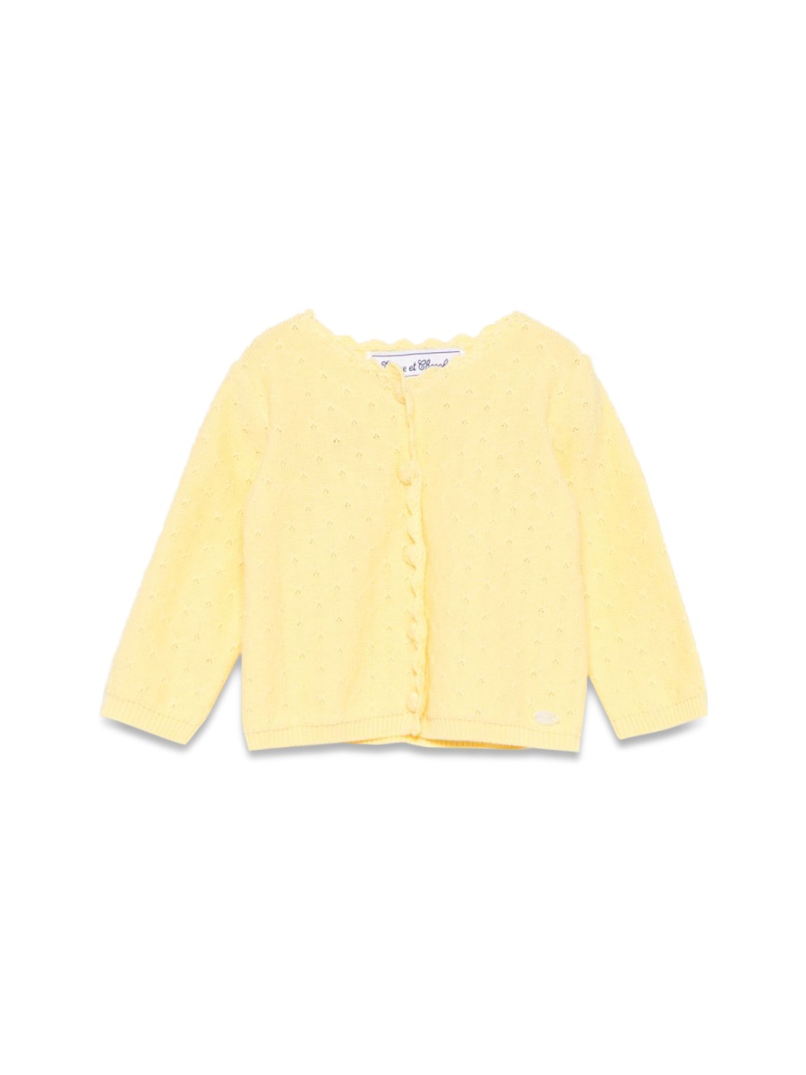 CARDIGAN CA18011B70 (Tartine et Chocolat / ニット・セーター・カーディガン ) | Tartine et Chocolat (タルティーヌ エ ショコラ)