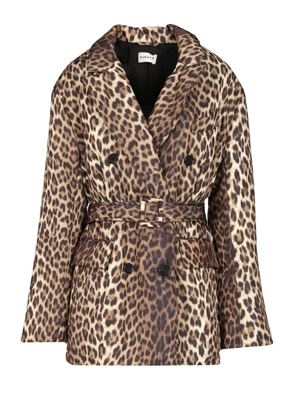 Double-breasted animalier jacket D431799PUPIL808 (P.A.R.O.S.H. / ブレザー・ジャケット ) | P.A.R.O.S.H. (パロッシュ)