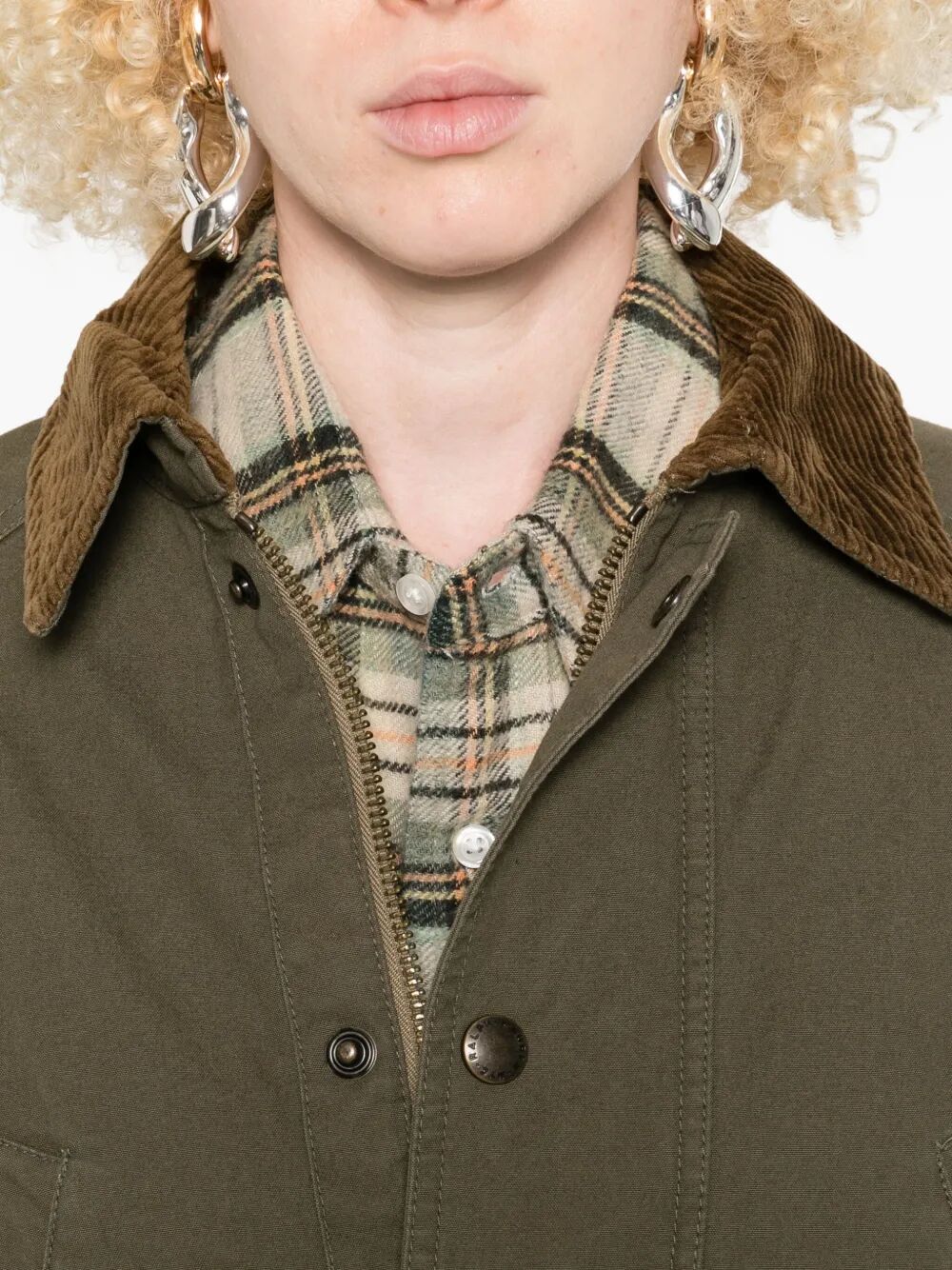 COTTON WORKWEAR JACKET WITH CORDUROY COLLAR 211971209003 (Polo Ralph Lauren / カジュアルジャケット ) | Polo Ralph Lauren (ポロ ラルフ ローレン)(4)