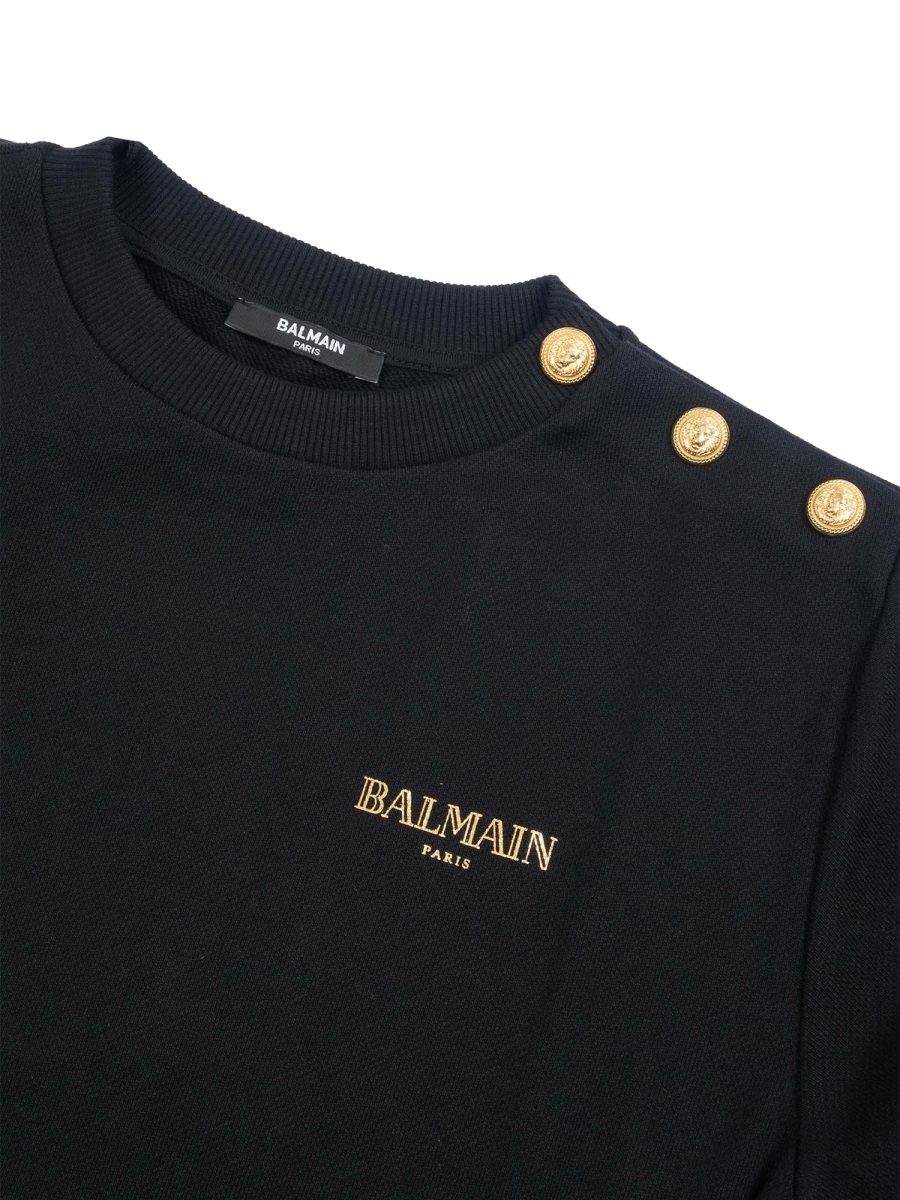 SWEATSHIRT WITH LOGO BX4R10KZ3183930OR (Balmain / スウェット・フーディー ) | Balmain (バルマン)(2)