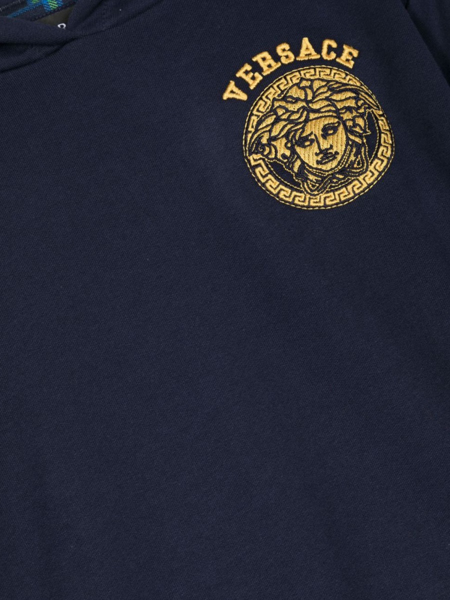 jellyfish sweatshirt inside tartan 1010459K1A075556UA00 (VERSACE / スウェット・フーディー ) | VERSACE (ヴェルサーチェ)(2)