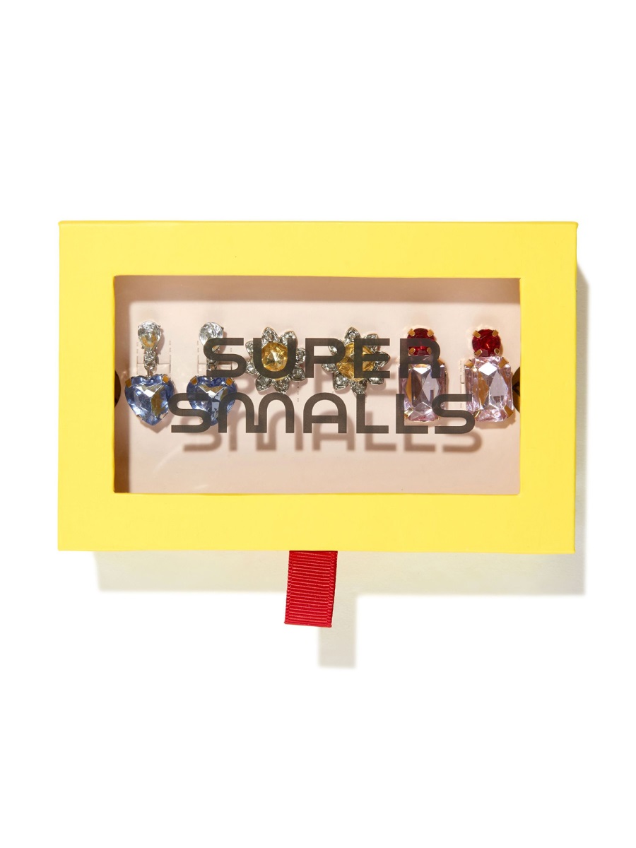 dinner & movie clip-on earring set ES1KMULTI (SUPER SMALLS / ピアス・イヤリング ) | SUPER SMALLS (スーパー スモールズ)