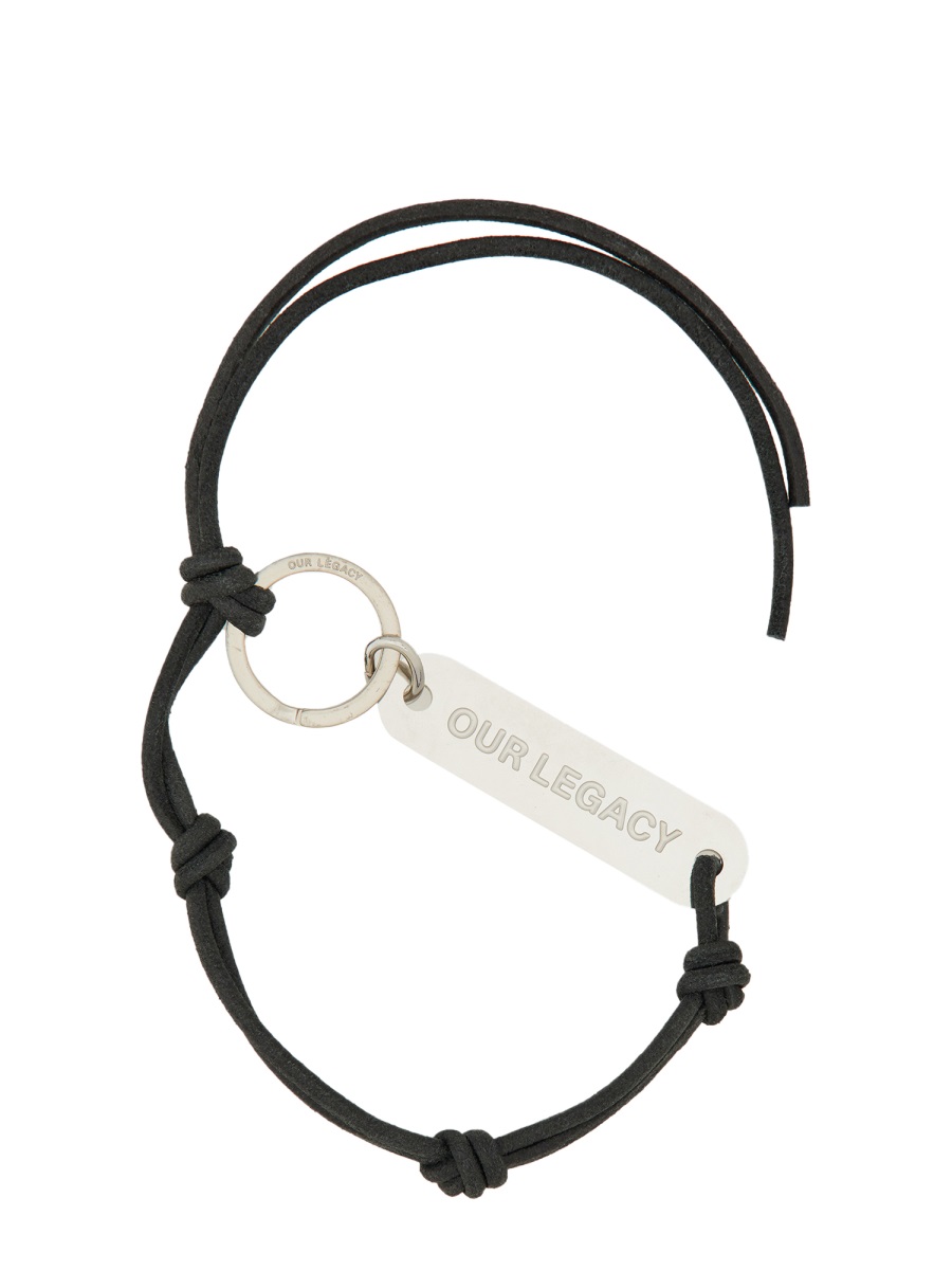 LEATHER KEYCHAIN A2248LKBBLACKLEATHER (OUR LEGACY / キーリング・キーケース ) | OUR LEGACY (アワーレガシー)