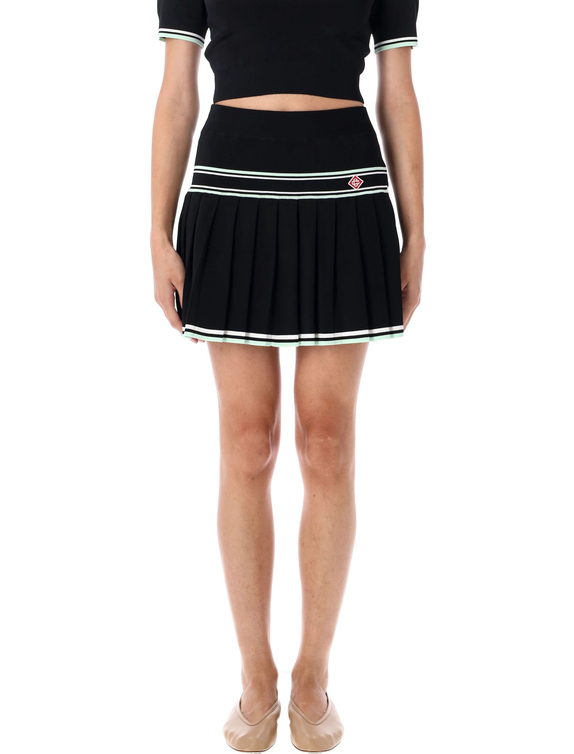 Casablanca Skirts Black WPF25KW102701BLACK (Casablanca / スカート ) | Casablanca (カサブランカ)