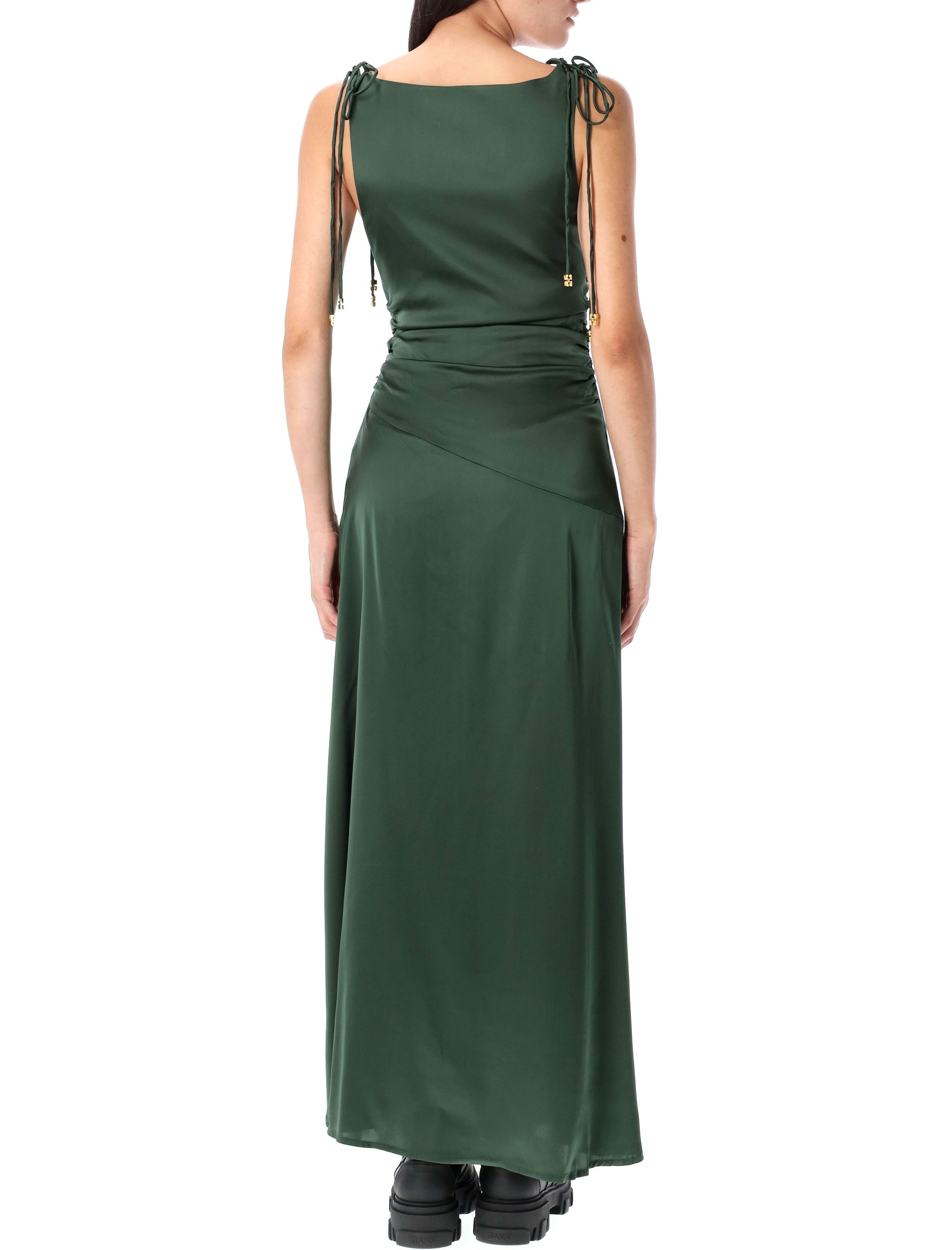 GANNI Dresses Green W07397051774 (GANNI / ワンピース・ドレス・オールインワン ) | GANNI (ガニー)(1)