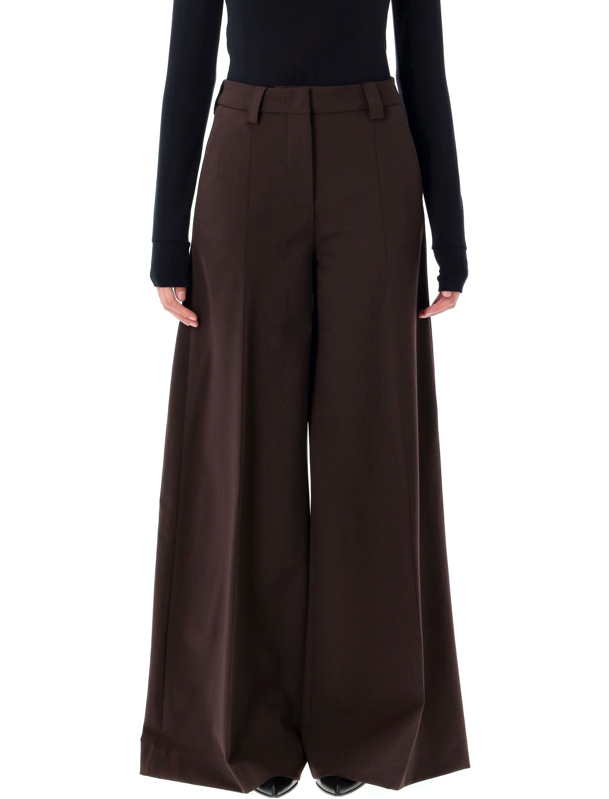 THE LATEST Trousers Brown TLWC3101W0206T2015 (TheLatest / パンツ ) | TheLatest (ザレイテスト)