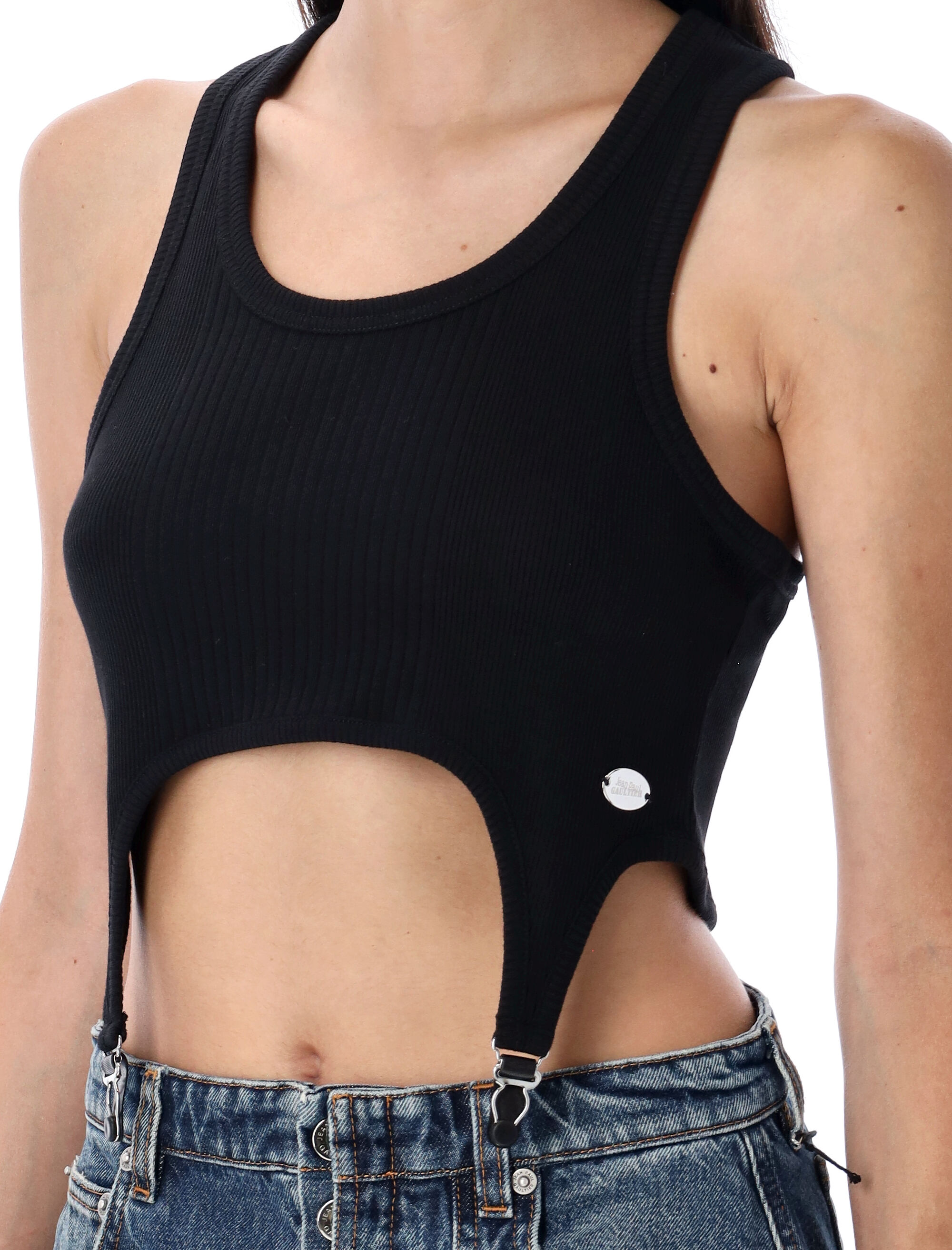 JEAN PAUL GAULTIER Top Black BR013J01400 (Jean Paul GAULTIER / タンクトップ・キャミソール ) | Jean Paul GAULTIER (ジャンポール ゴルチエ)(2)