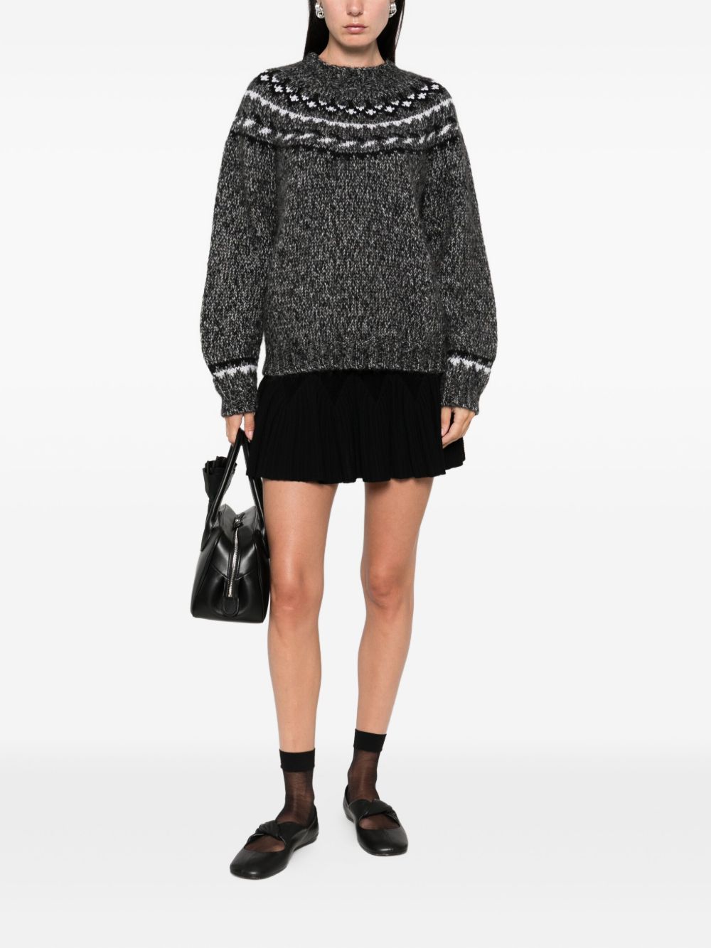 Parosh Sweaters Grey D510413LAILAJ837 (P.A.R.O.S.H. / ニット・セーター・カーディガン ) | P.A.R.O.S.H. (パロッシュ)(2)