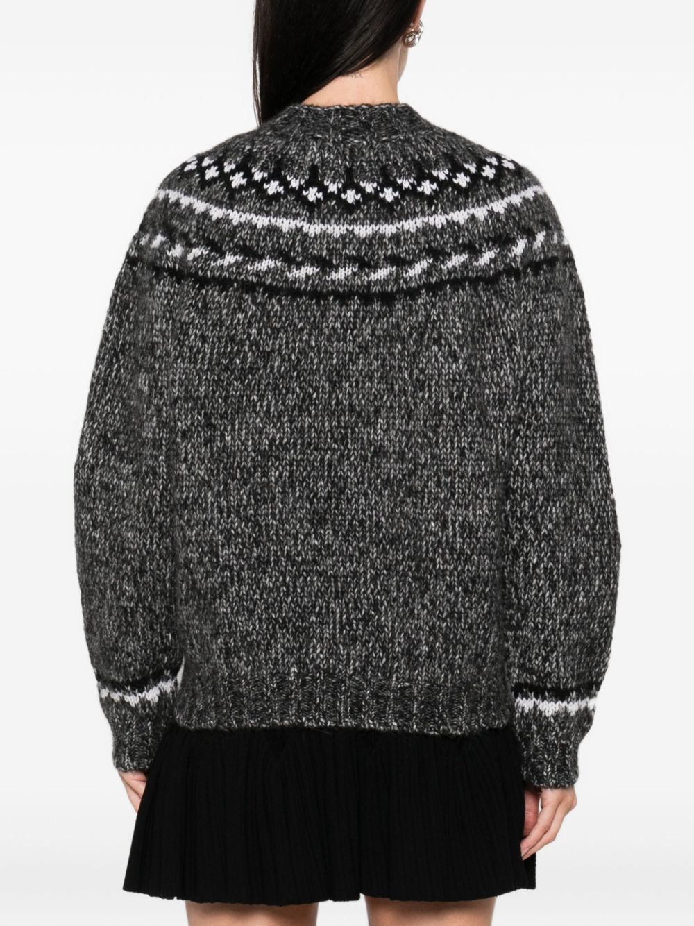 Parosh Sweaters Grey D510413LAILAJ837 (P.A.R.O.S.H. / ニット・セーター・カーディガン ) | P.A.R.O.S.H. (パロッシュ)(4)