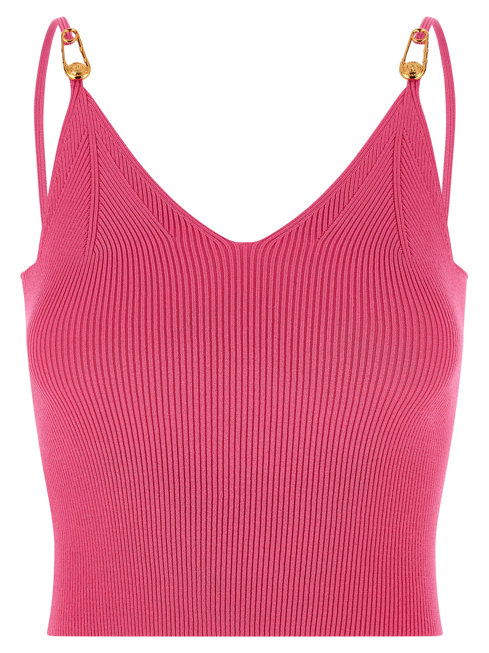 'Safety Pin' top 10177701A126991PV90 (VERSACE / タンクトップ・キャミソール ) | VERSACE (ヴェルサーチェ)