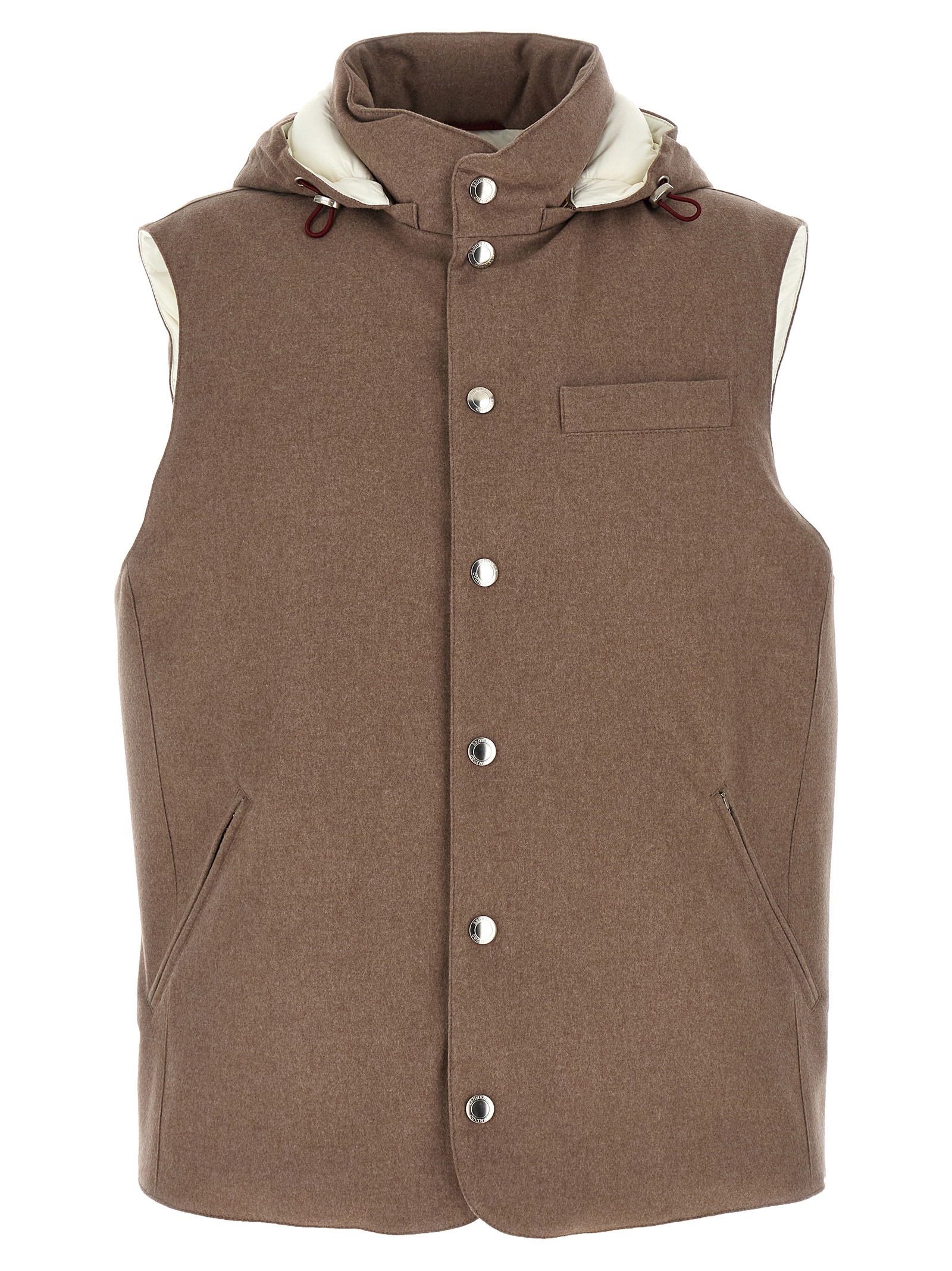 Padded wool vest MM4701775CSV18 (Brunello Cucinelli / ベスト ) | Brunello Cucinelli (ブルネロ・クチネリ)