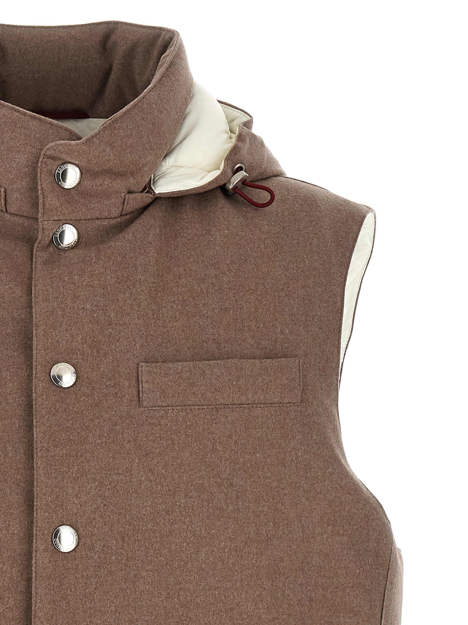 Padded wool vest MM4701775CSV18 (Brunello Cucinelli / ベスト ) | Brunello Cucinelli (ブルネロ・クチネリ)(2)