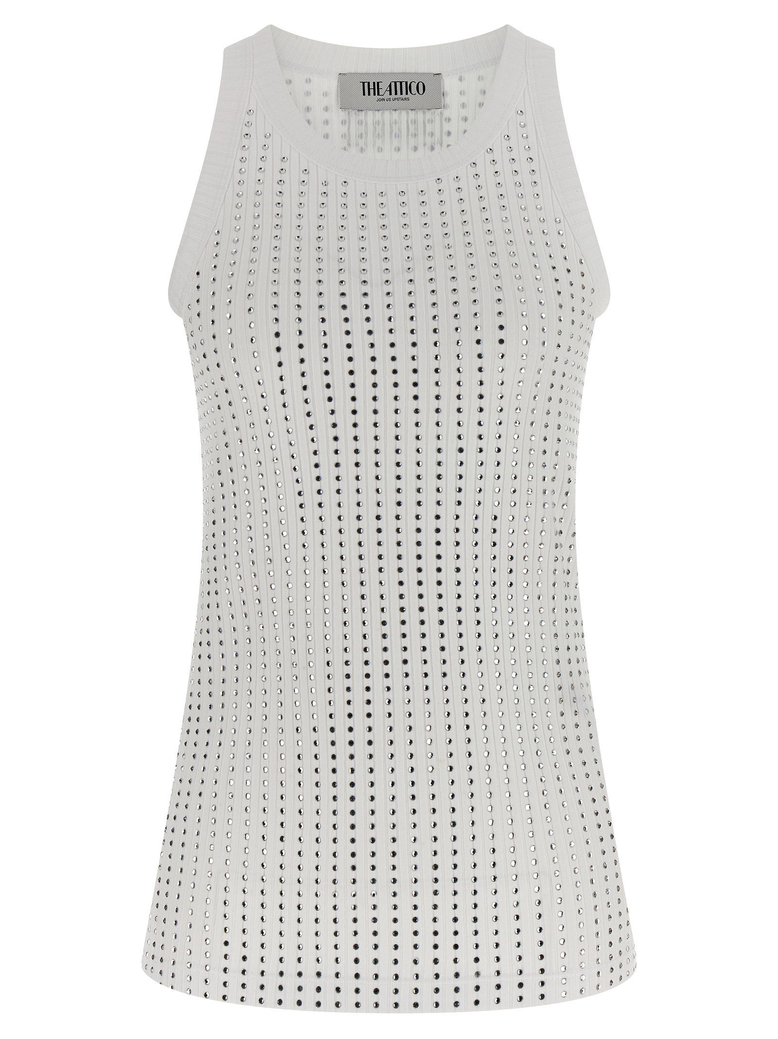 Rhinestone tank top 251WCN00004001 (THE ATTICO / タンクトップ・キャミソール ) | THE ATTICO (ジ・アティコ)