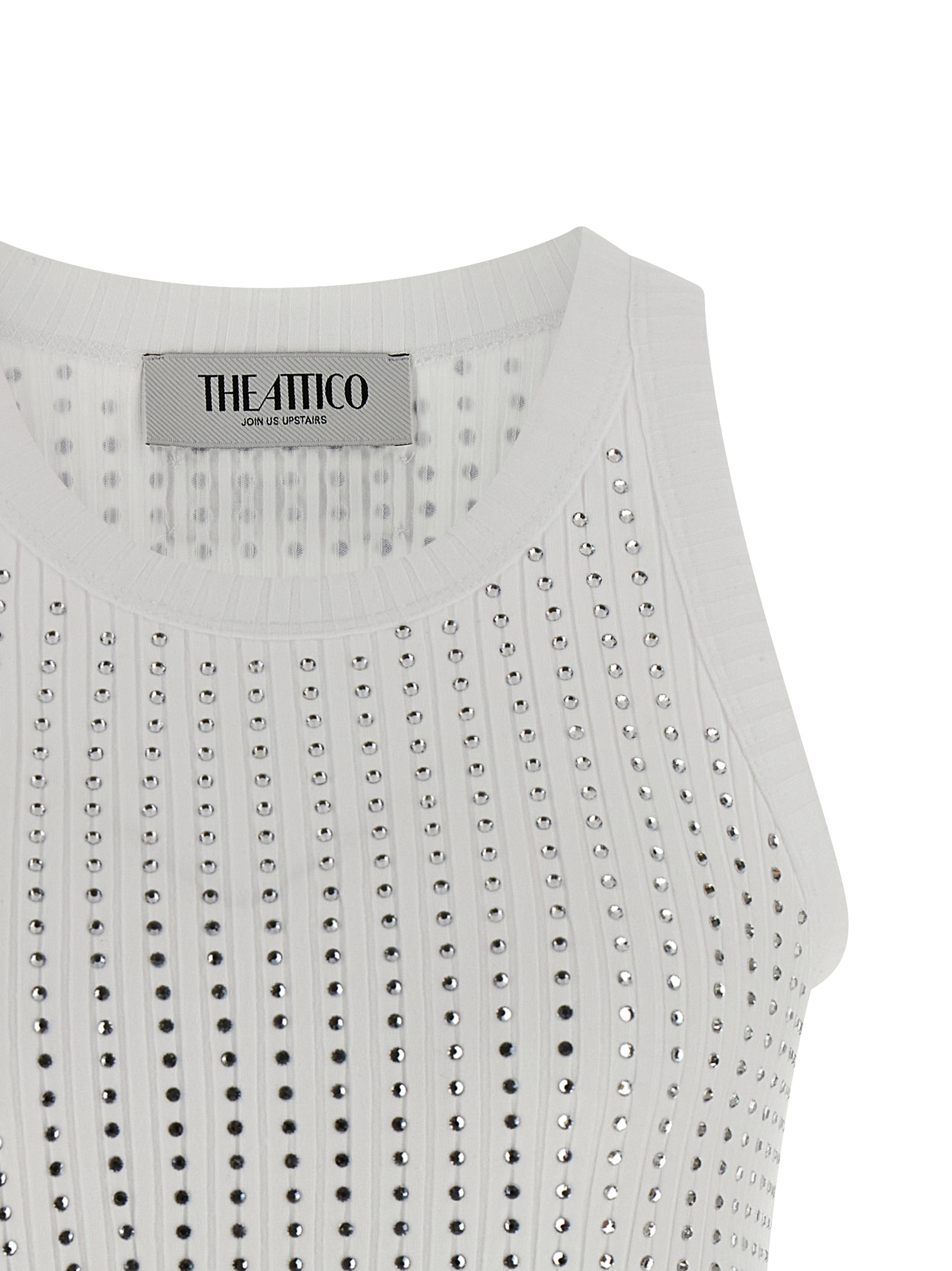 Rhinestone tank top 251WCN00004001 (THE ATTICO / タンクトップ・キャミソール ) | THE ATTICO (ジ・アティコ)(2)