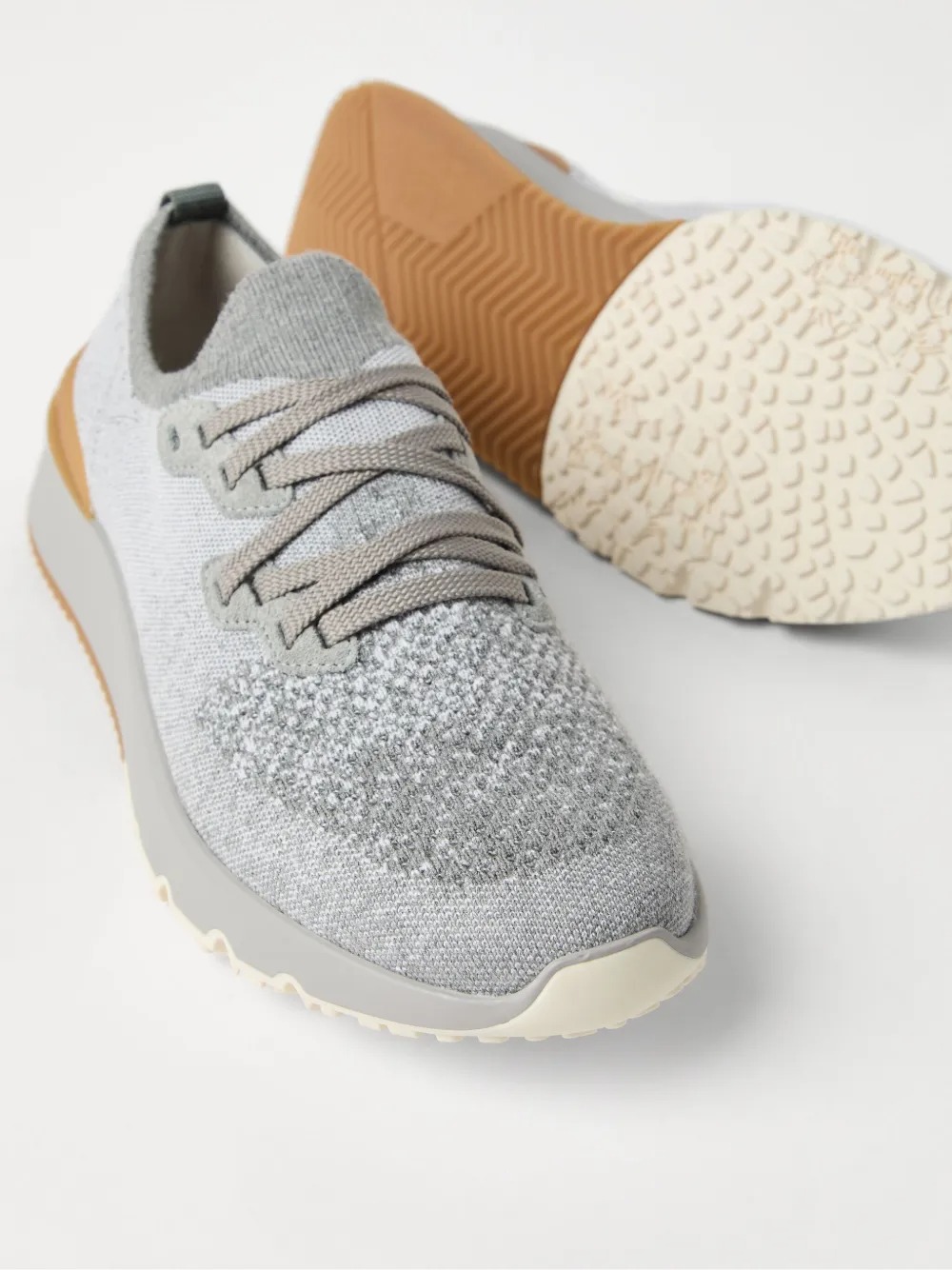 COTTON CHINÉ KNIT RUNNER SNEAKERS MZUKIS0250CJN33 (Brunello Cucinelli / スニーカー ) | Brunello Cucinelli (ブルネロ・クチネリ)(3)
