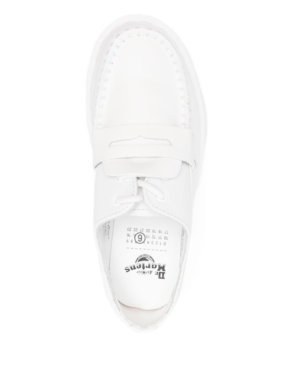 MM6 X DR. MARTENS Flat shoes White S66WR0029P8031HB009 (MM6 Maison Margiela / フラットシューズ ) | MM6 Maison Margiela (エムエムシックス)(3)