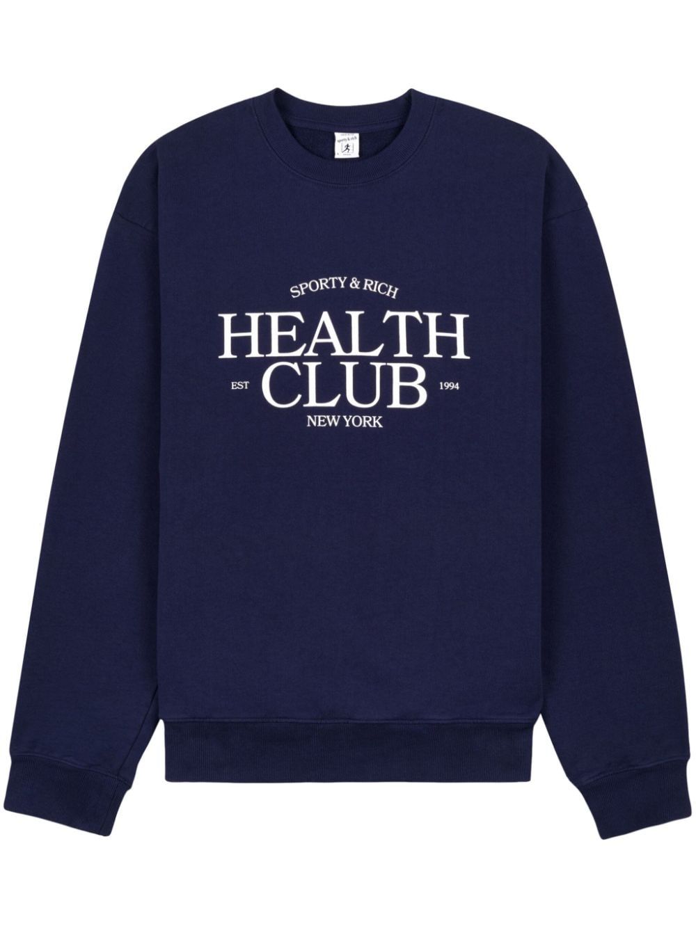 SPORTY & RICH Sweaters Blue CR841NANAVYWHITE (Sporty & Rich / スウェット・フーディー ) | Sporty & Rich (スポーティアンドリッチ)(5)