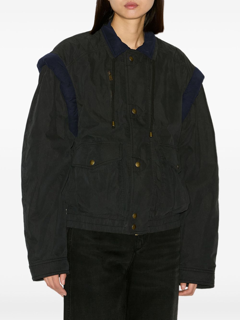 MARANT ETOILE Jackets Black VE0523FAC3G01E02FK (Isabel Marant Étoile / カジュアルジャケット ) | Isabel Marant Étoile (イザベル マラン エトワール)(1)