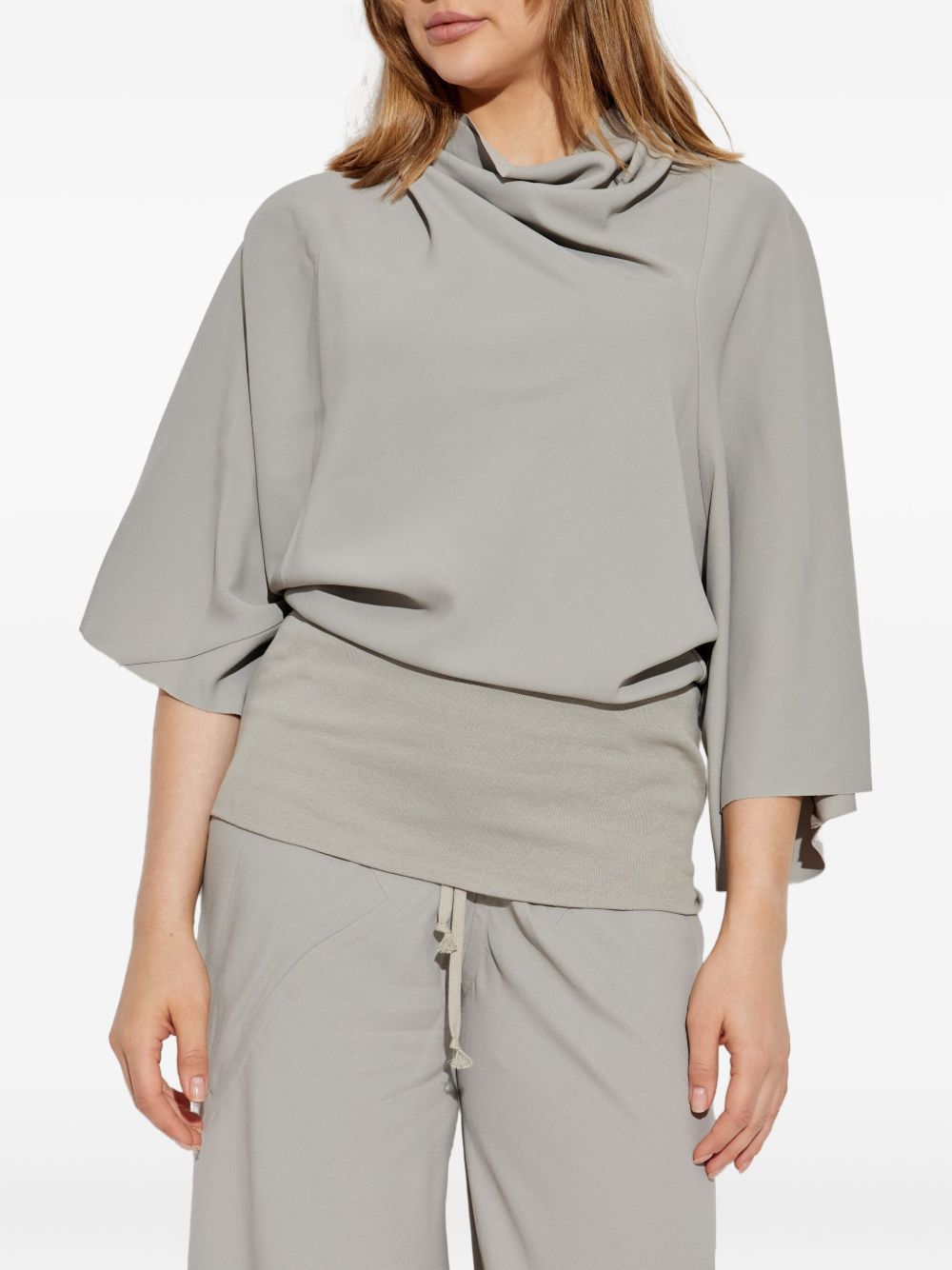 Rick Owens Sweaters Ivory RP02E4231HY08 (Rick Owens / ニット・セーター・カーディガン ) | Rick Owens (リック オウエンス)(4)