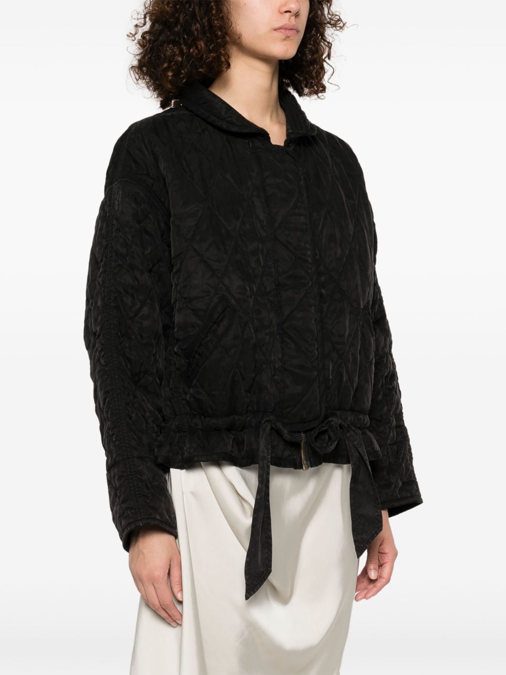 MARANT ETOILE Coats Black VE0550FAC3J07E02FK (Isabel Marant Étoile / カジュアルジャケット ) | Isabel Marant Étoile (イザベル マラン エトワール)(2)