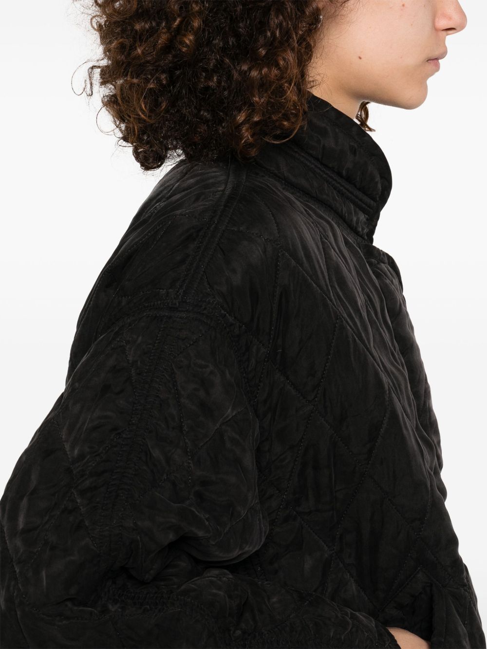 MARANT ETOILE Coats Black VE0550FAC3J07E02FK (Isabel Marant Étoile / カジュアルジャケット ) | Isabel Marant Étoile (イザベル マラン エトワール)(3)