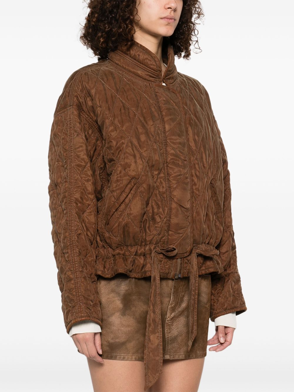 MARANT ETOILE Coats Brown VE0550FAC3J07E50TO (Isabel Marant Étoile / カジュアルジャケット ) | Isabel Marant Étoile (イザベル マラン エトワール)(2)