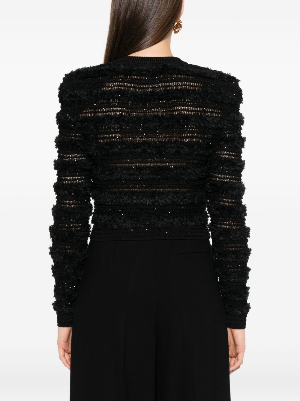 Balmain Sweaters Black FF1KL131KI740PA (Balmain / ニット・セーター・カーディガン ) | Balmain (バルマン)(3)
