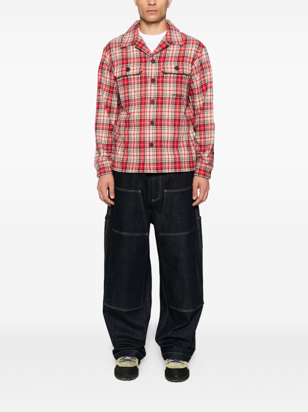 Emporio Armani Shirts Red EM003647AF19110F5061 (EMPORIO ARMANI / シャツ・ブラウス ) | EMPORIO ARMANI (エンポリオ アルマーニ)(1)