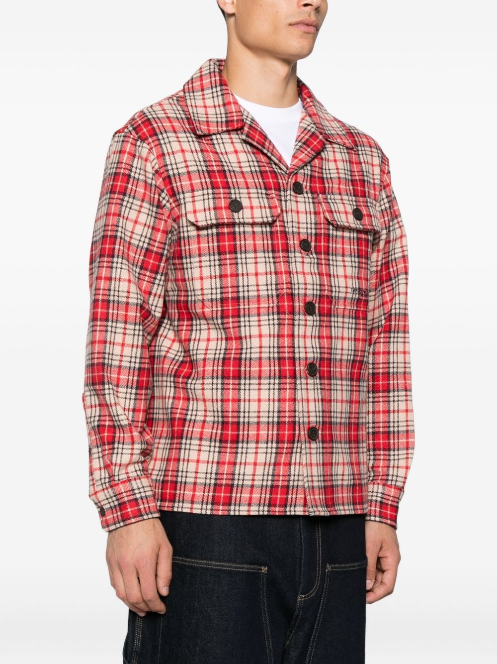 Emporio Armani Shirts Red EM003647AF19110F5061 (EMPORIO ARMANI / シャツ・ブラウス ) | EMPORIO ARMANI (エンポリオ アルマーニ)(3)