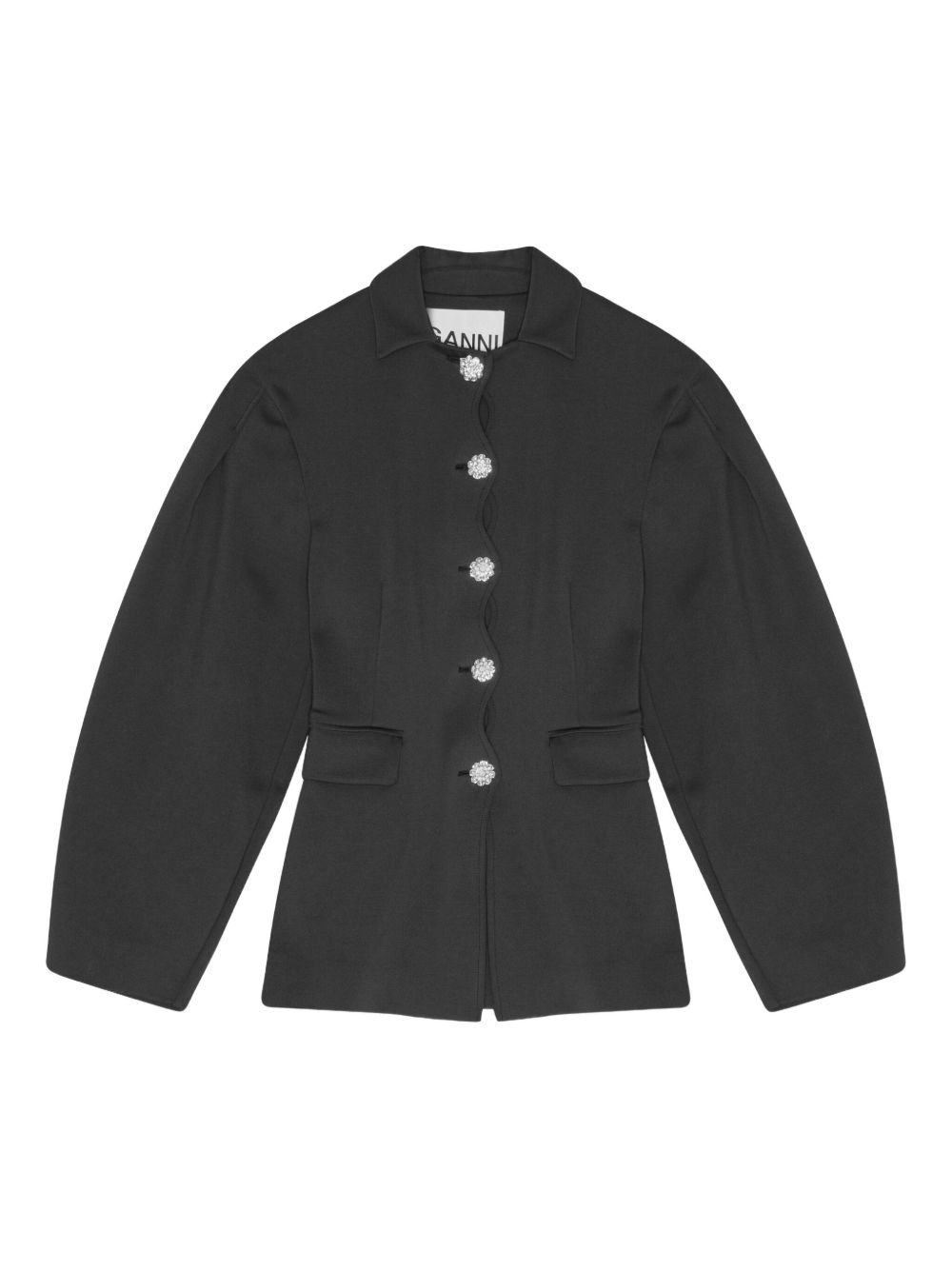 GANNI Jackets Grey W0516252 (GANNI / カジュアルジャケット ) | GANNI (ガニー)