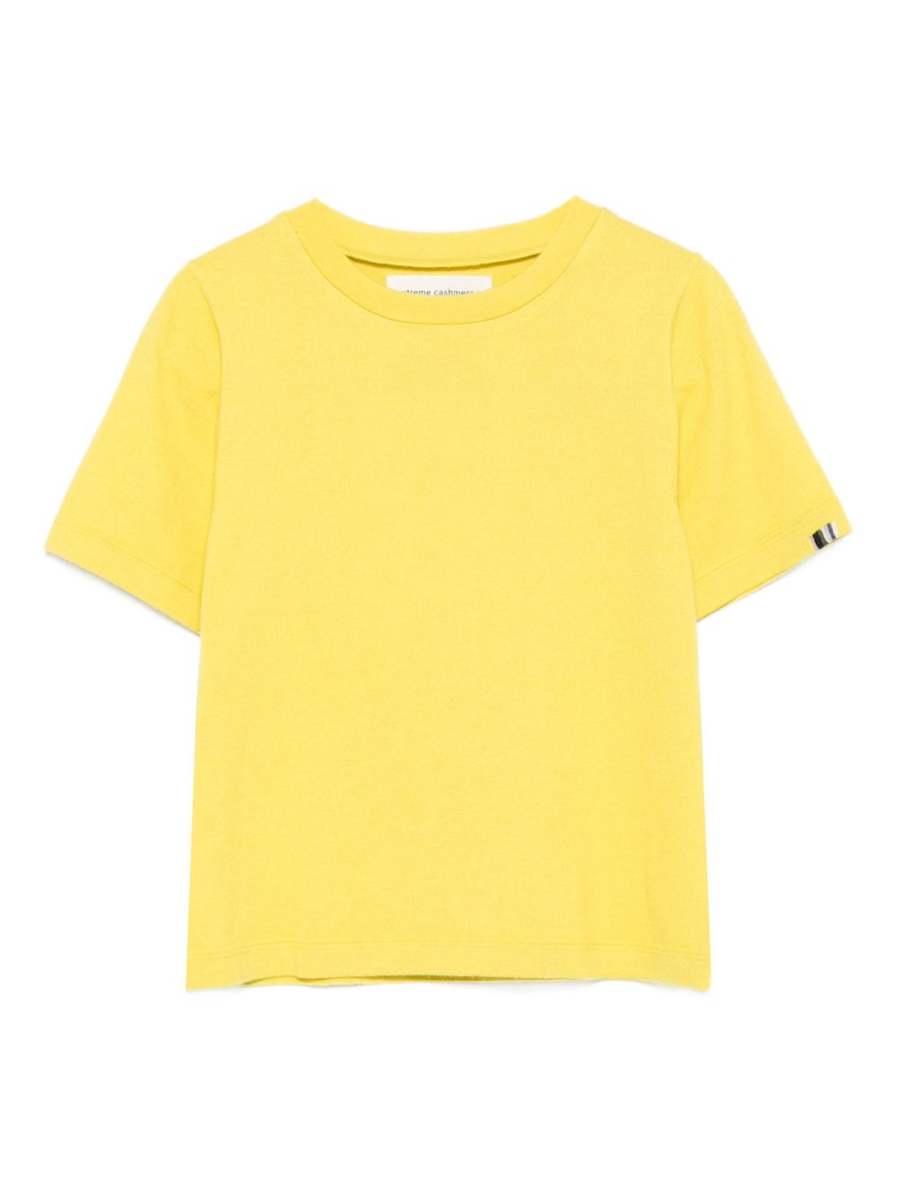 EXTREME CASHMERE T-shirts and Polos Yellow TINASUNNY (extreme cashmere / Tシャツ・カットソー ) | extreme cashmere (エクストリーム カシミヤ)