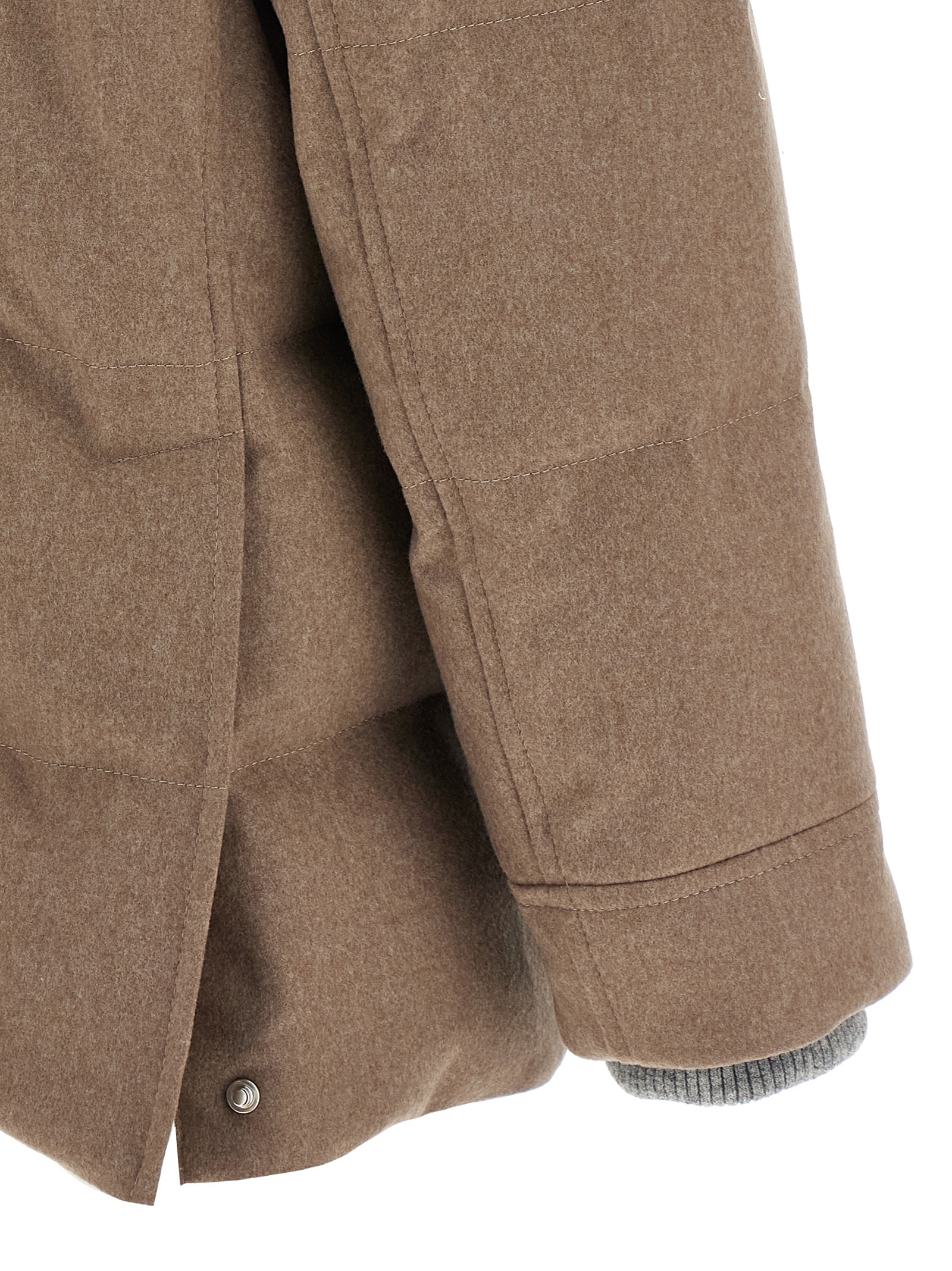 Flannel down jacket MM4701823CBK06 (Brunello Cucinelli / ダウンジャケット・コート ) | Brunello Cucinelli (ブルネロ・クチネリ)(4)