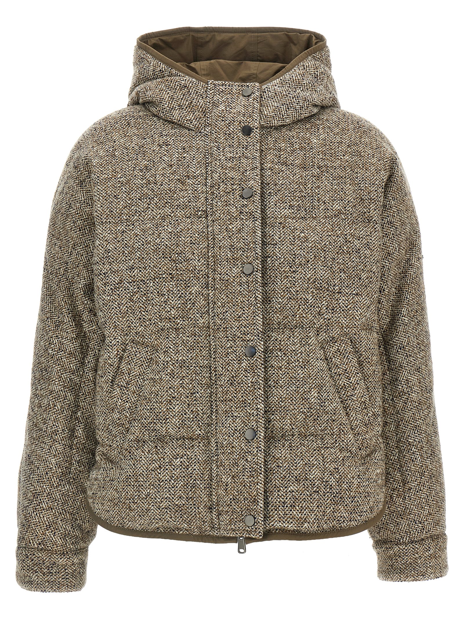 Reversible down jacket MG5307729C6286 (Brunello Cucinelli / ダウンジャケット・コート ) | Brunello Cucinelli (ブルネロ・クチネリ)