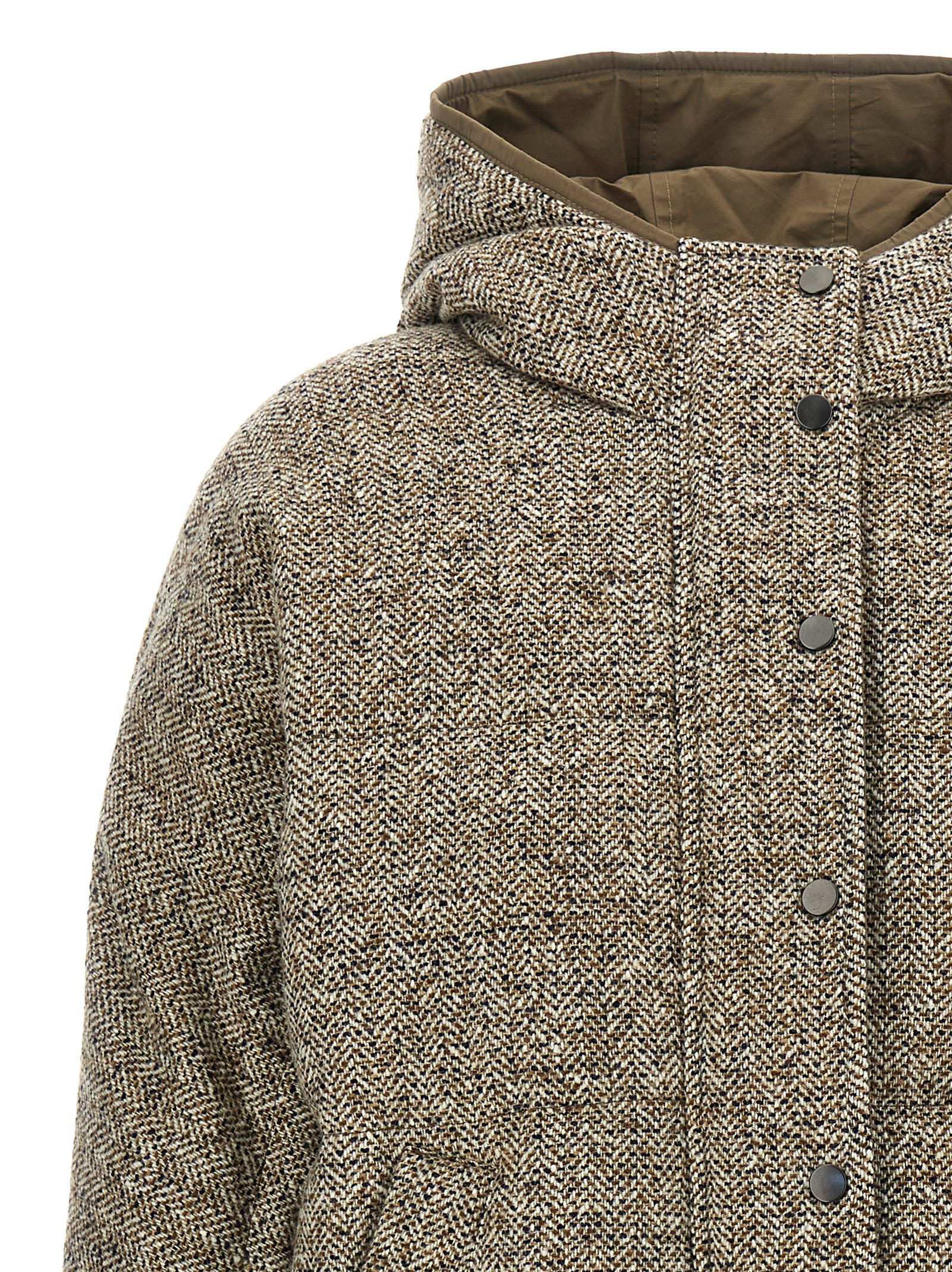 Reversible down jacket MG5307729C6286 (Brunello Cucinelli / ダウンジャケット・コート ) | Brunello Cucinelli (ブルネロ・クチネリ)(3)