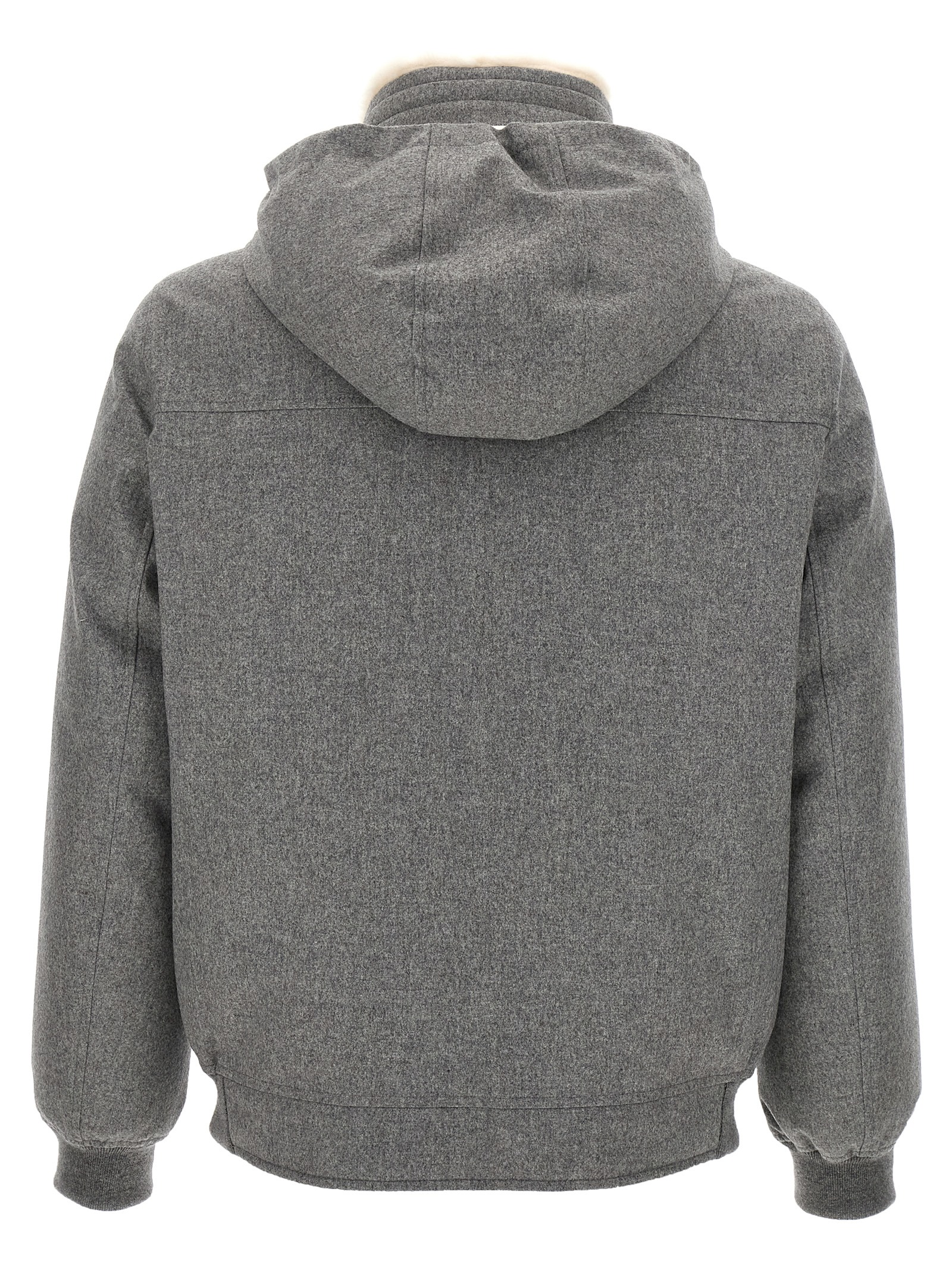 Sherling neck bomber jacket MM4701606CEN55 (Brunello Cucinelli / カジュアルジャケット・ベスト ) | Brunello Cucinelli (ブルネロ・クチネリ)(1)