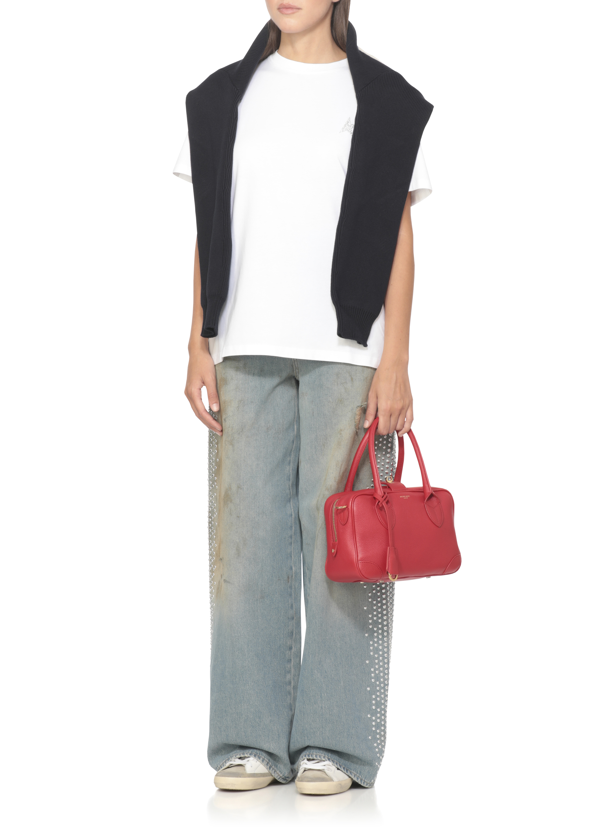 Golden Goose T-shirts and Polos White GWP01220P00059480185STARWS (Golden Goose / Tシャツ・カットソー ) | Golden Goose (ゴールデングース)(4)